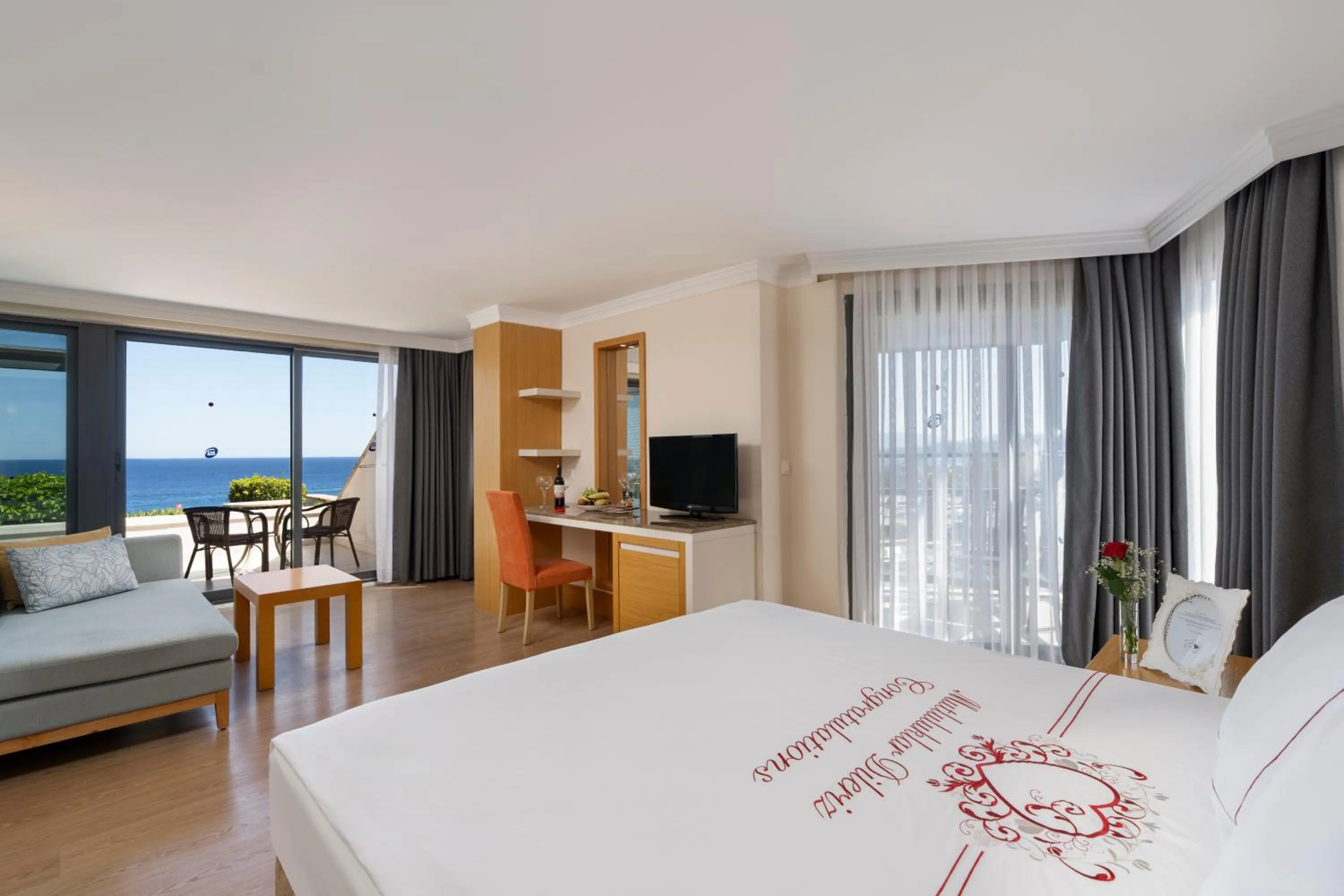 Natural landscape, Bed in Limak Limra Hotel & Resort Kemer - Kids Concept