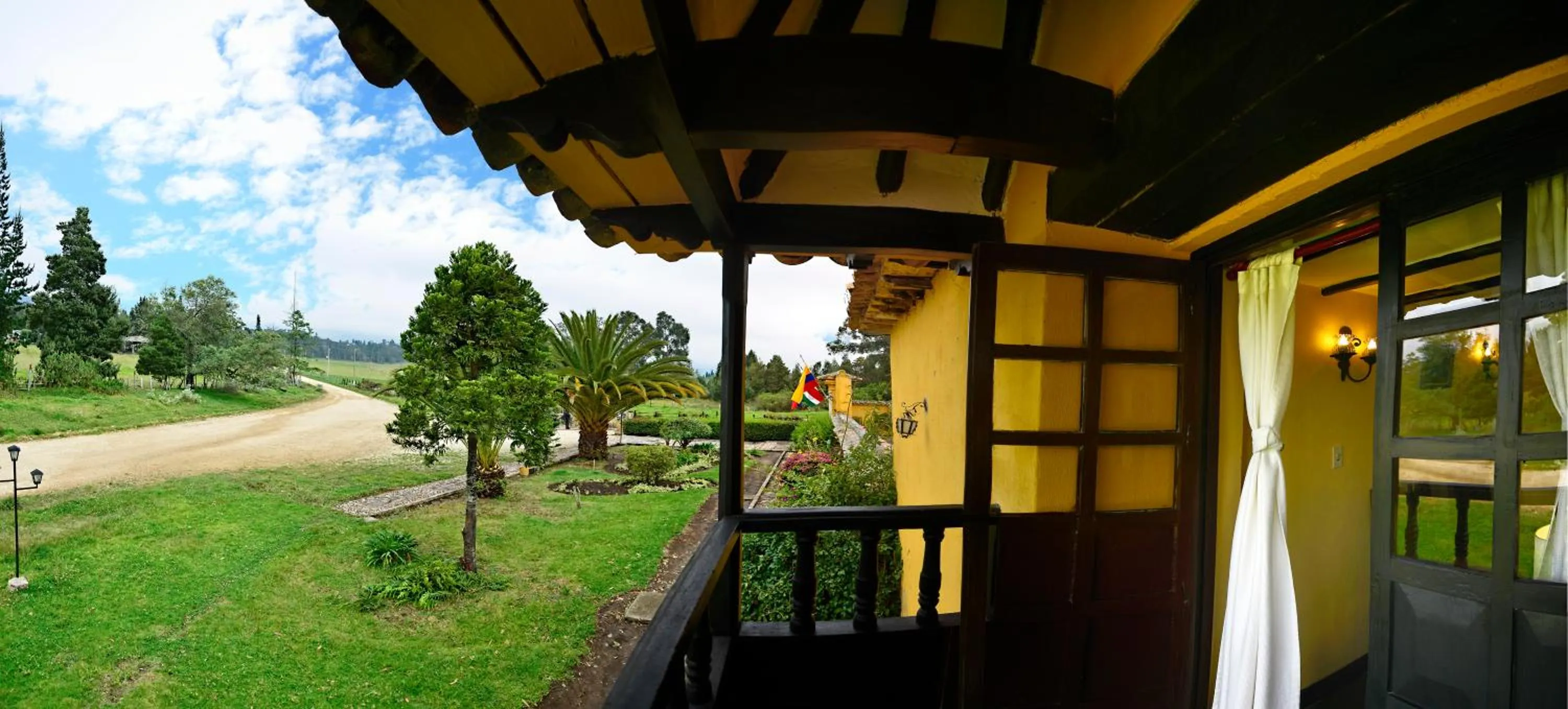Natural landscape in Hotel Hacienda El Salitre