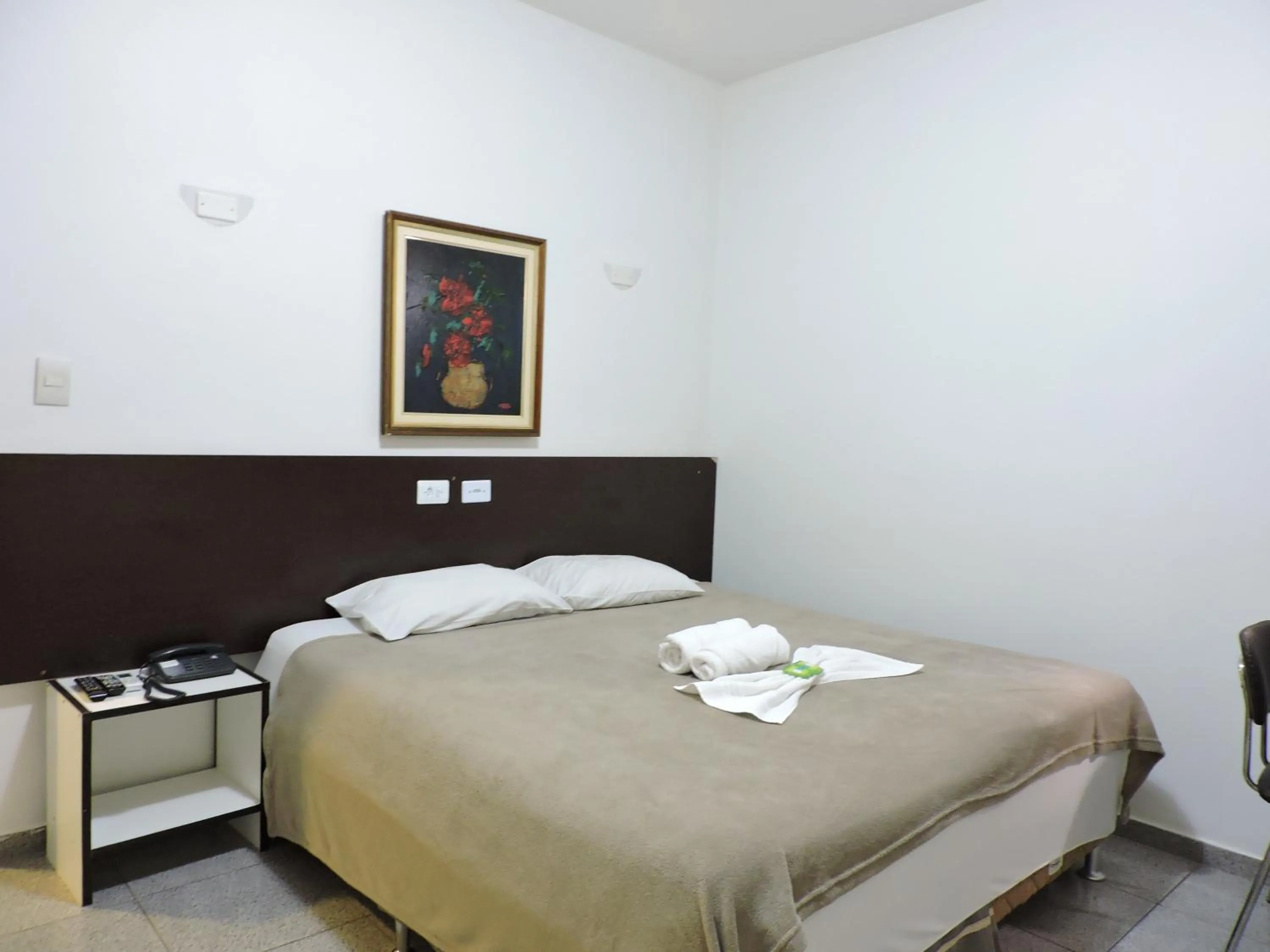 Bed in Aton Plaza Hotel