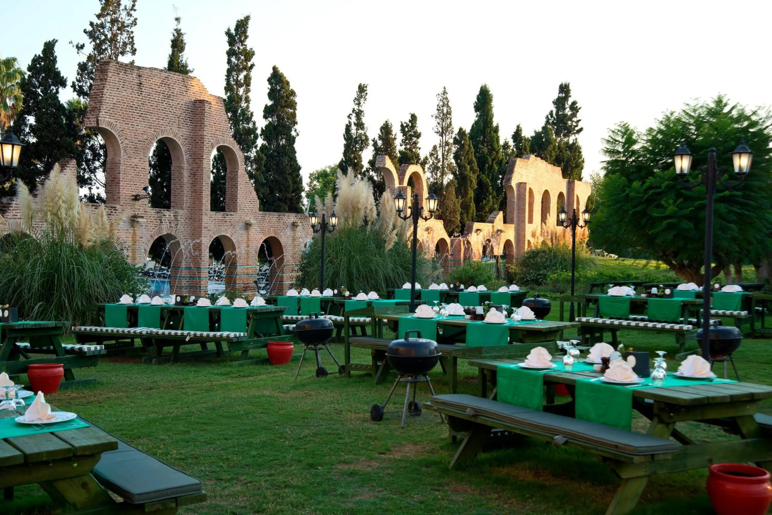 BBQ facilities in Limak Arcadia Sport Resort Belek