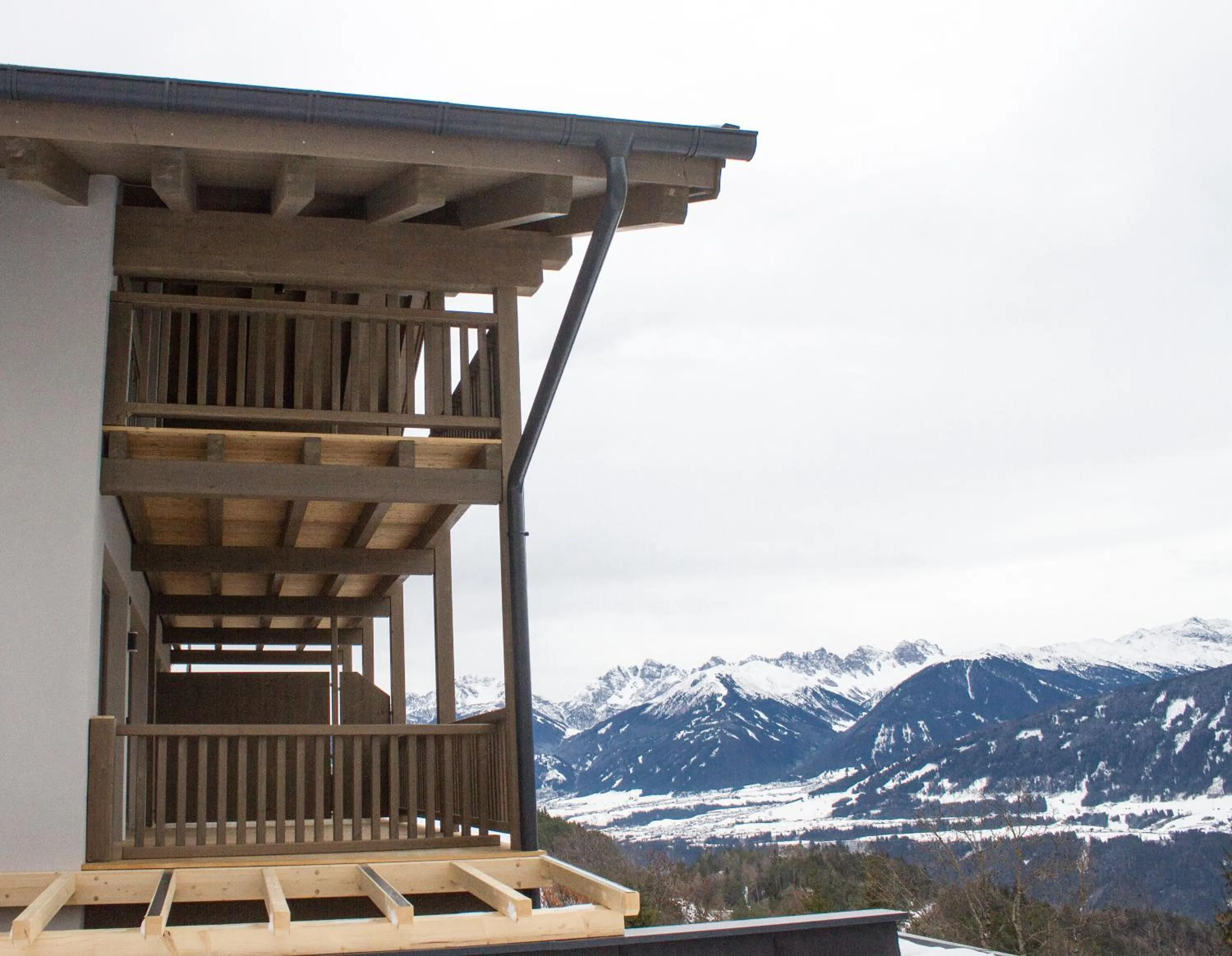 Property building in Panorama Apart Weisses Rössl