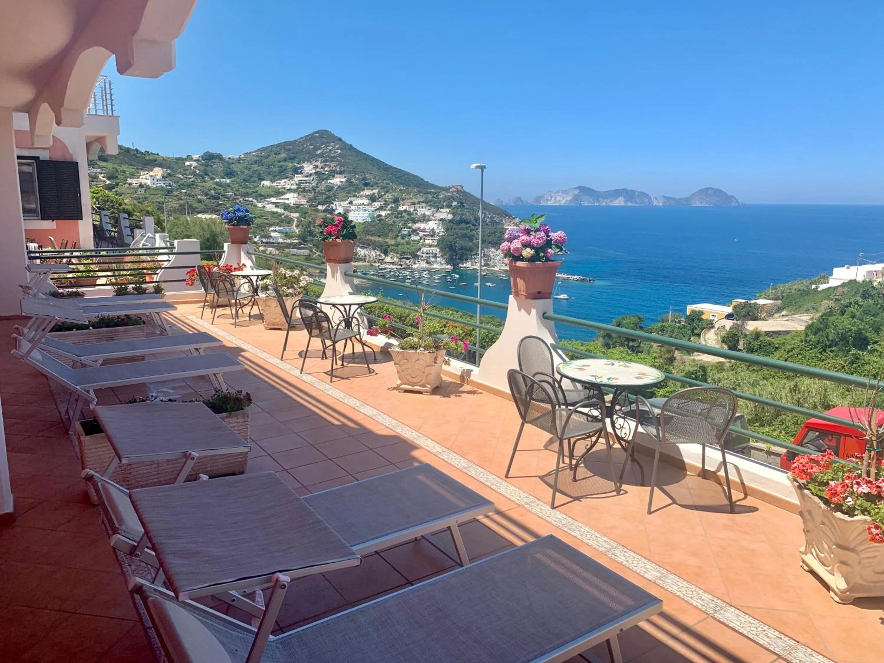 Balcony/Terrace in Hotel Ortensia