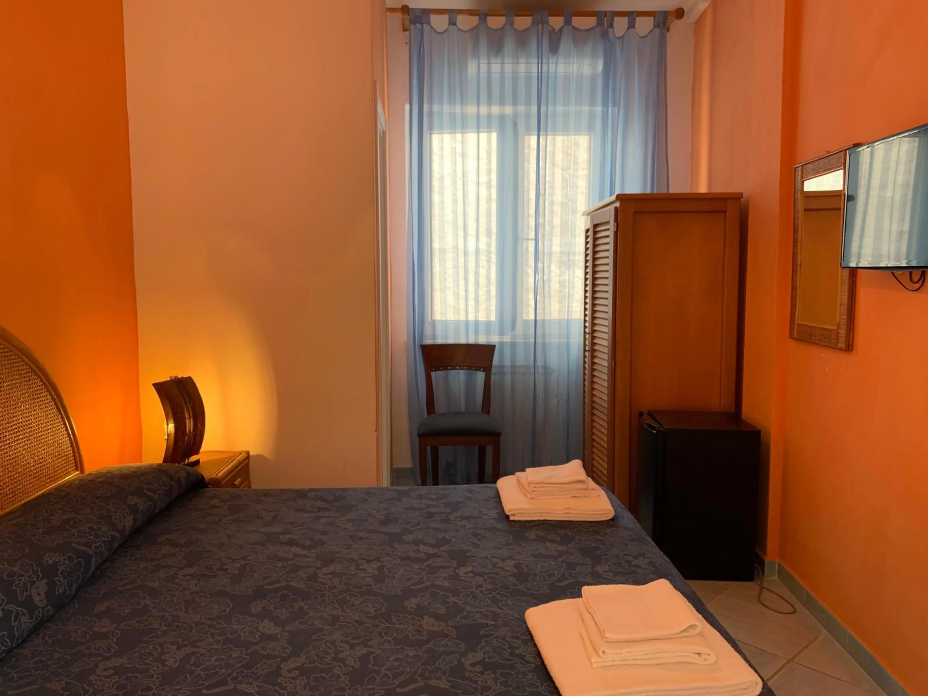 Bed in Hotel Ortensia