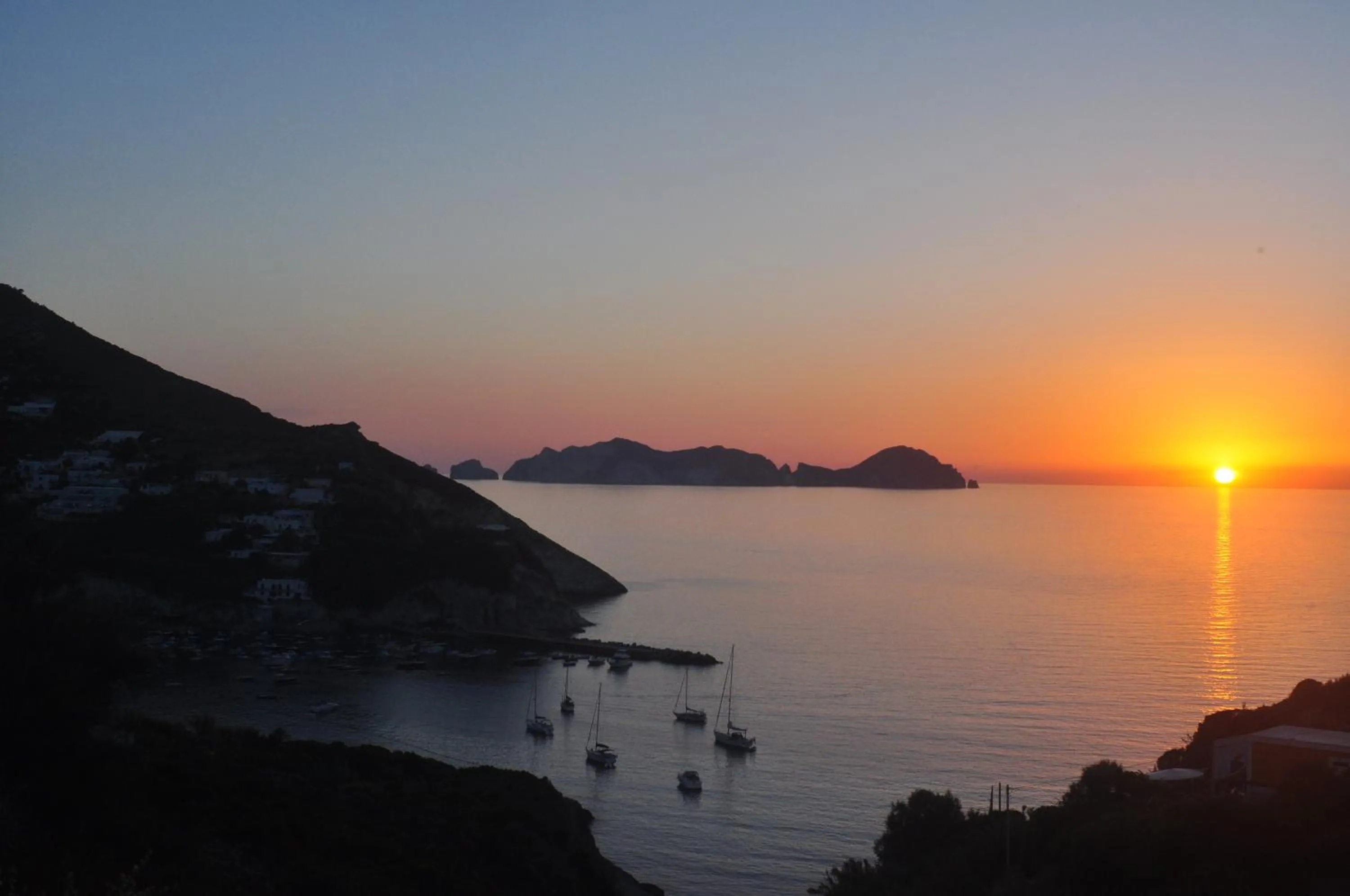 Sunset in Hotel Ortensia