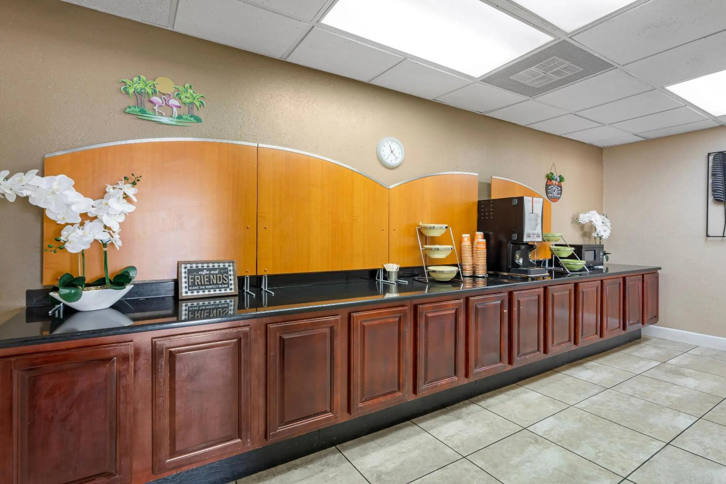 Breakfast in Quality Inn & Suites Conference Center