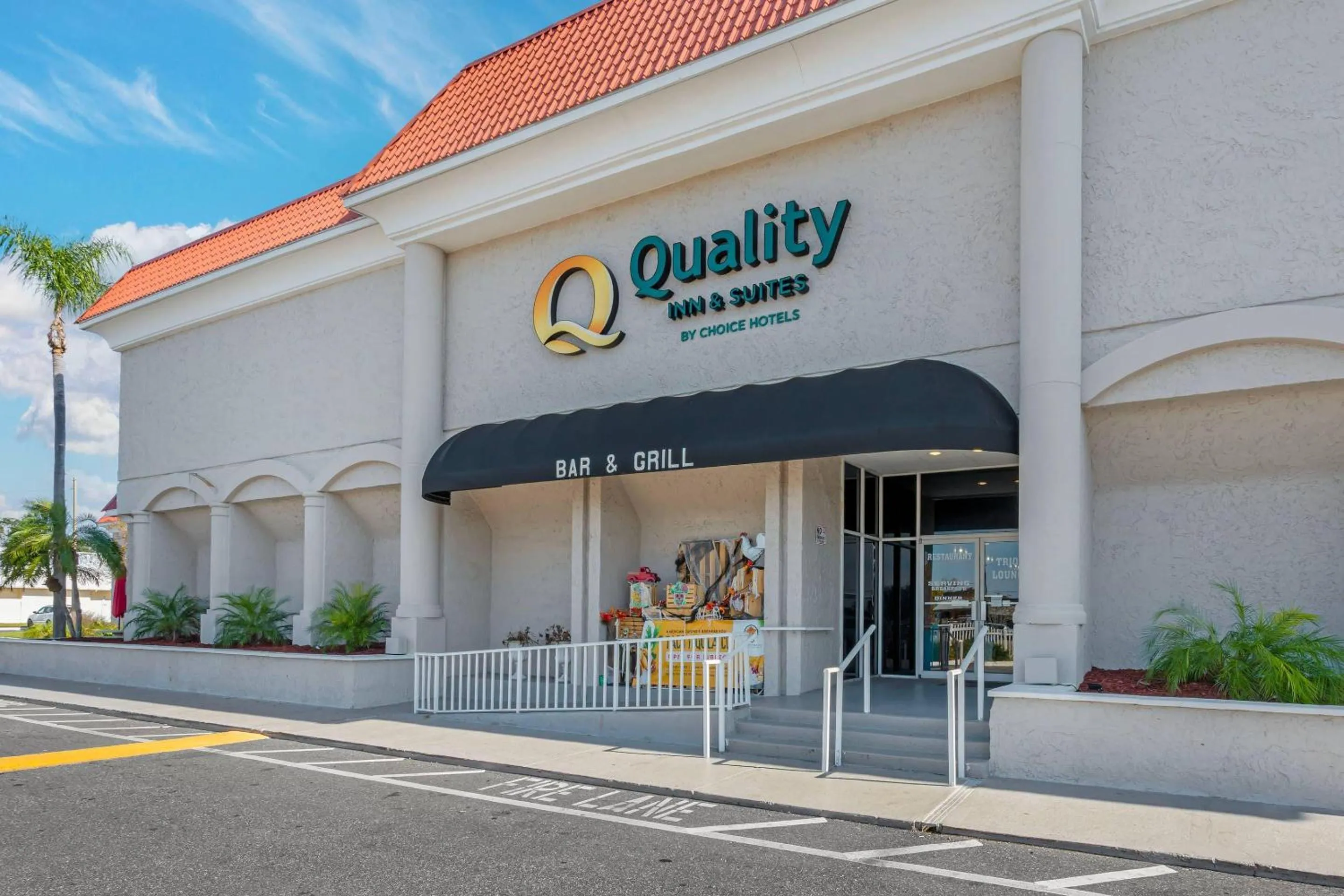 Property building in Quality Inn & Suites Conference Center