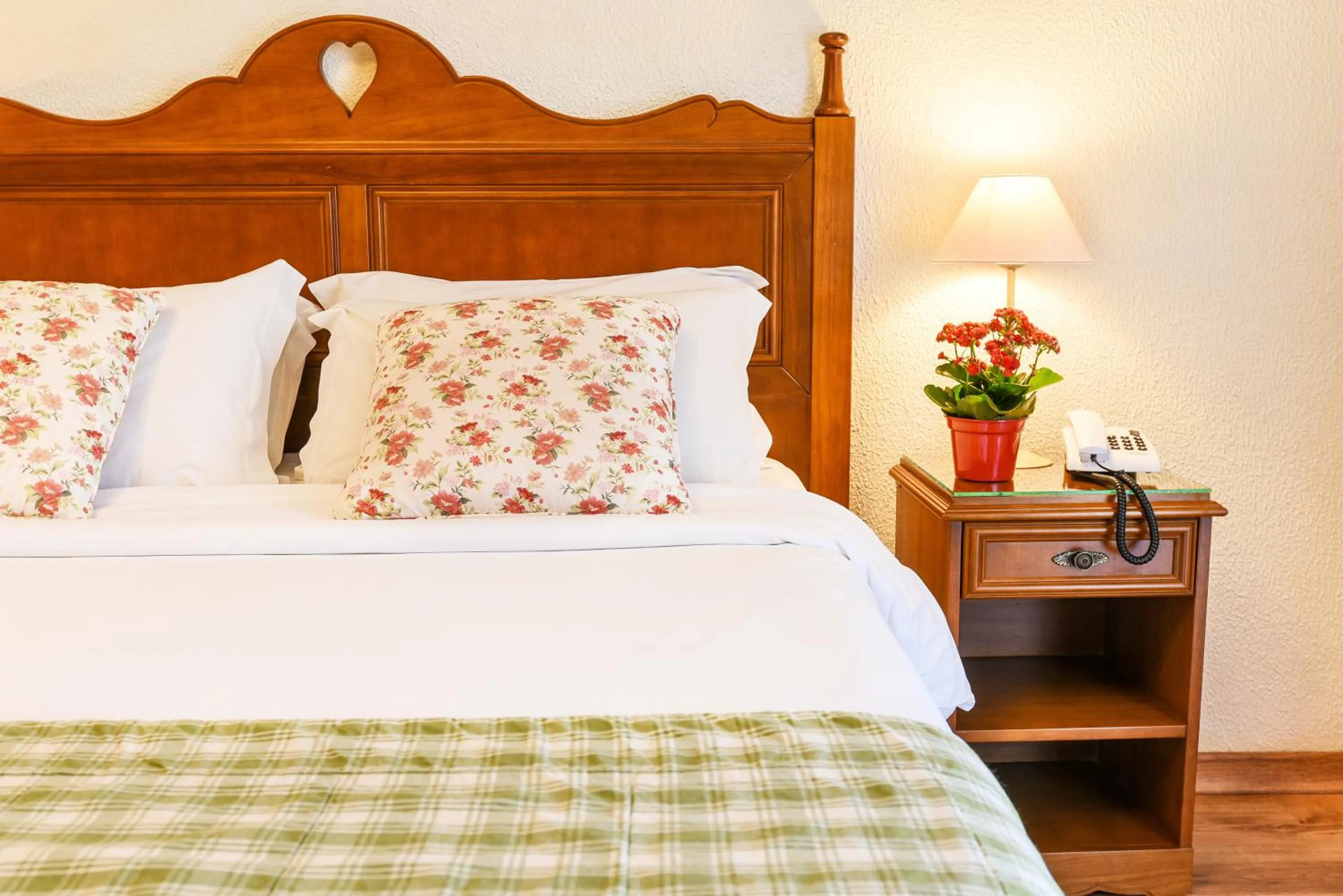 Bed in Hotel das Hortênsias