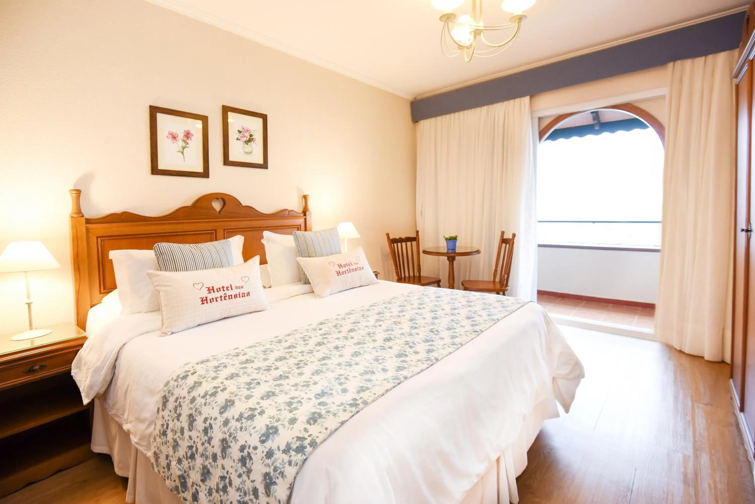 Bedroom, Bed in Hotel das Hortênsias