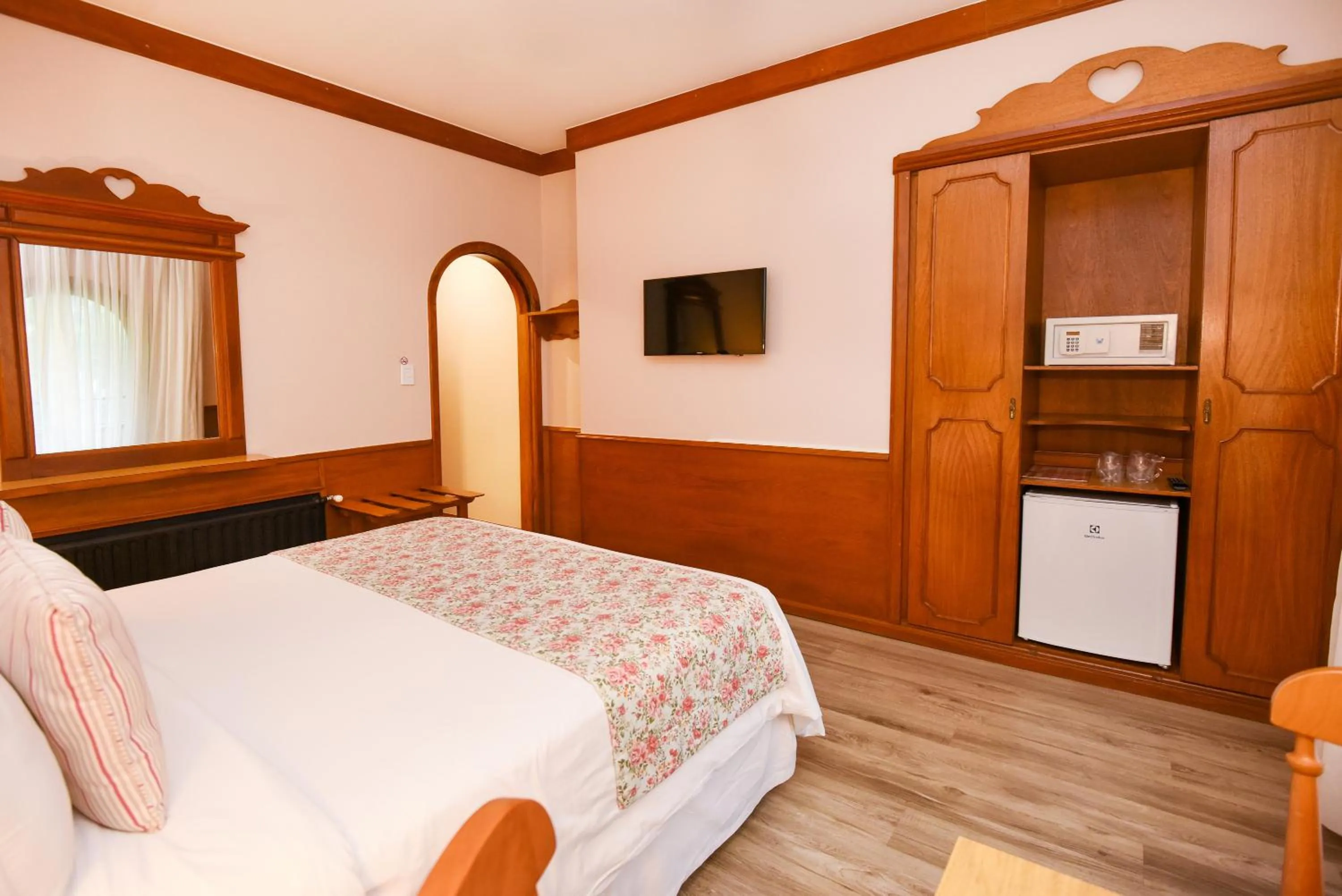 Bedroom, Bed in Hotel das Hortênsias