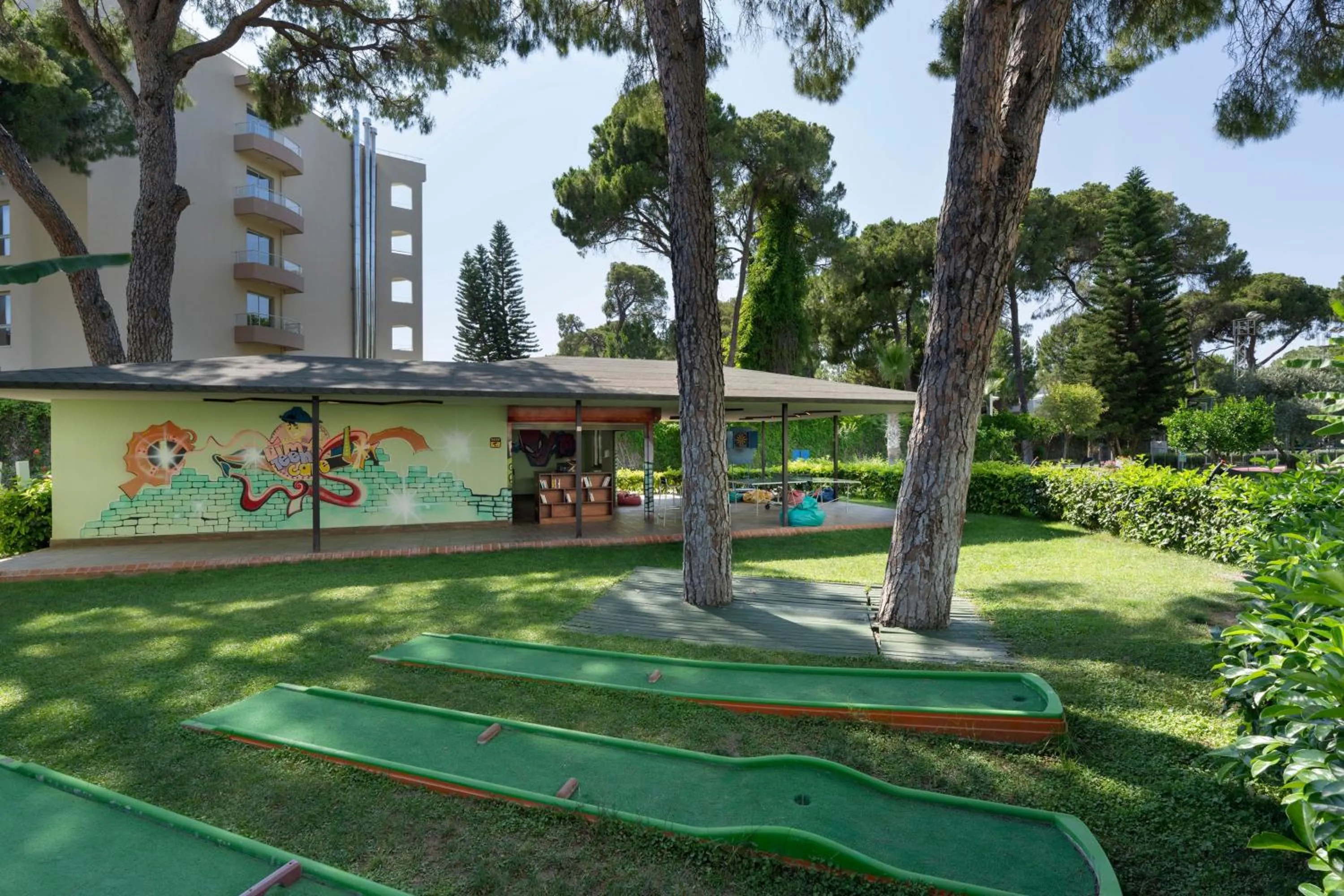 Children play ground in Limak Atlantis Deluxe Hotel Belek