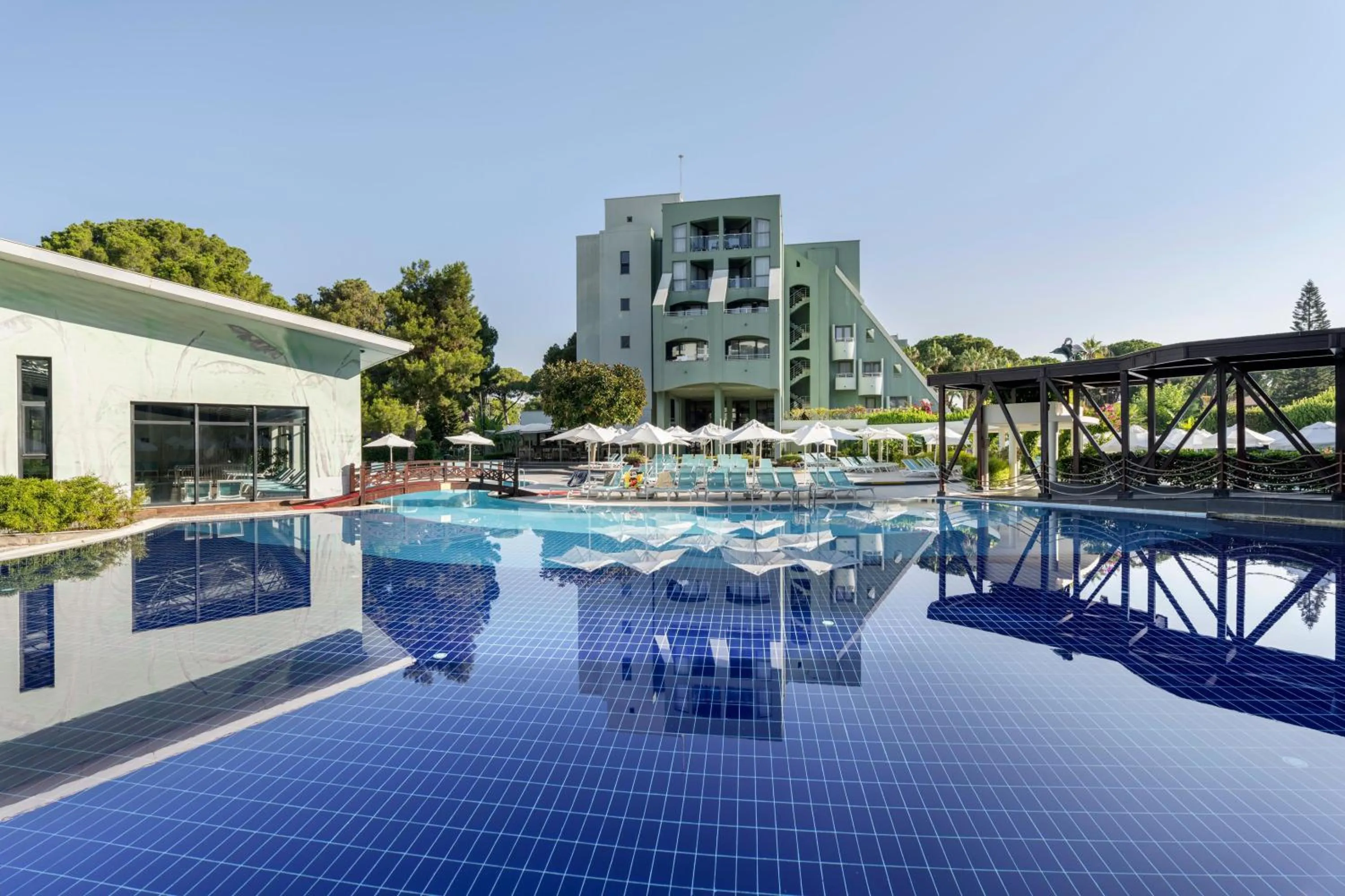 Property building in Limak Atlantis Deluxe Hotel Belek