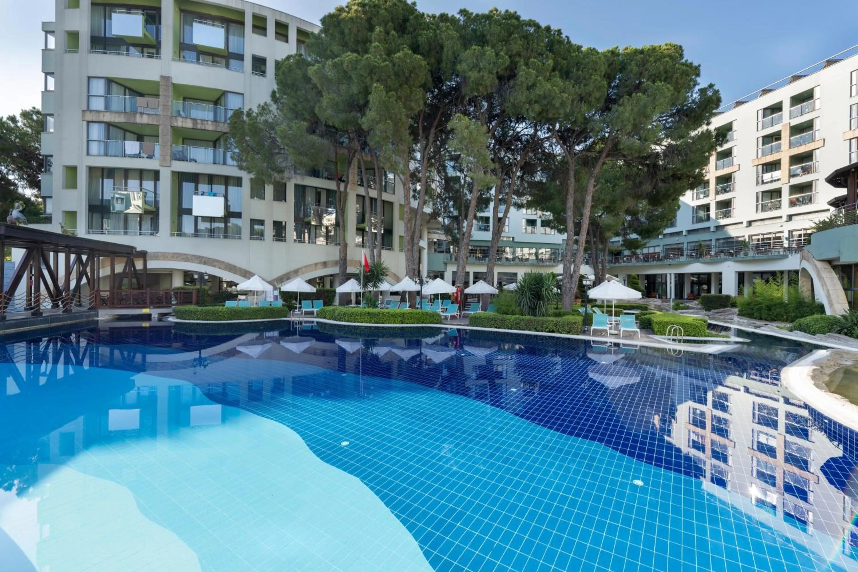 Property building in Limak Atlantis Deluxe Hotel Belek