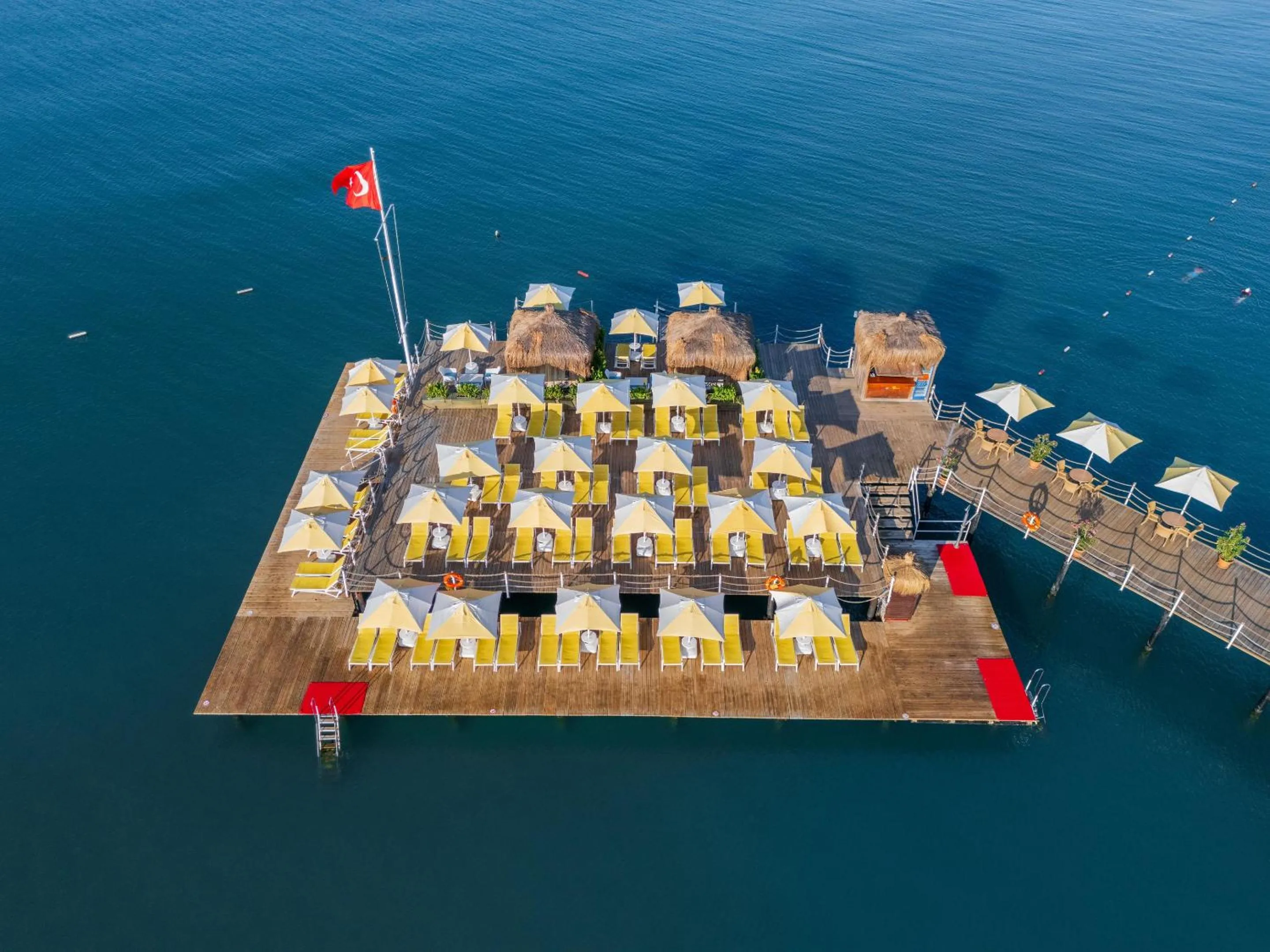 Beach in Limak Atlantis Deluxe Hotel Belek