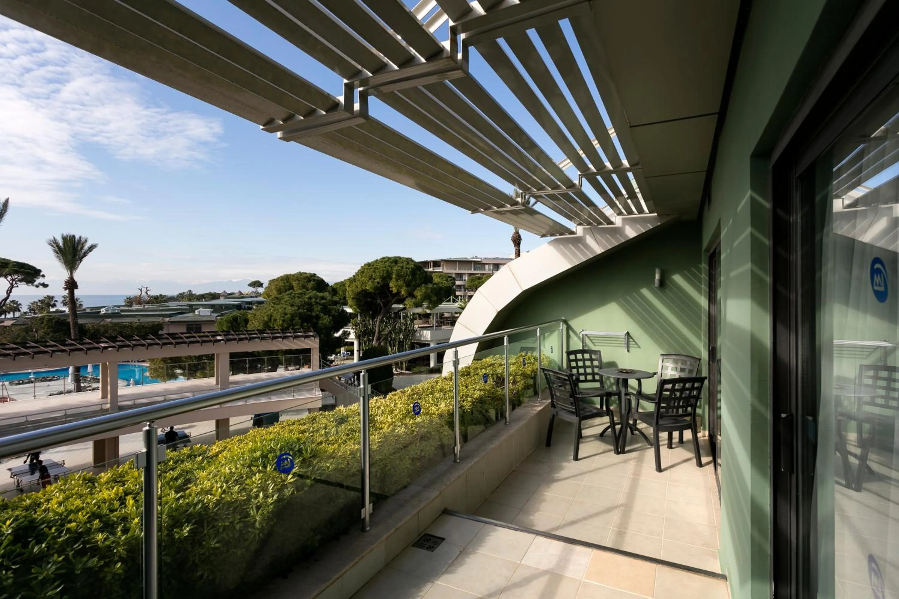 Balcony/Terrace in Limak Atlantis Deluxe Hotel Belek