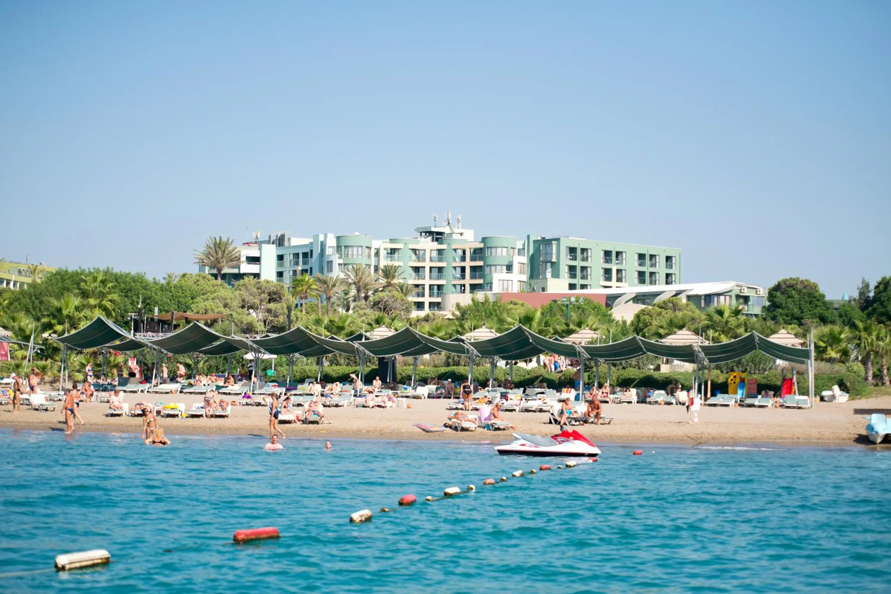 Property building in Limak Atlantis Deluxe Hotel Belek