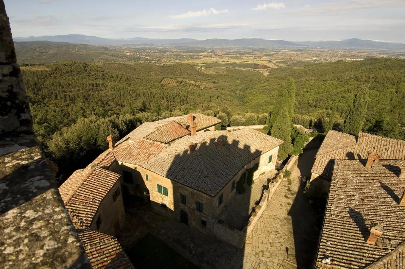 View (from property/room) in Castello Di Gargonza