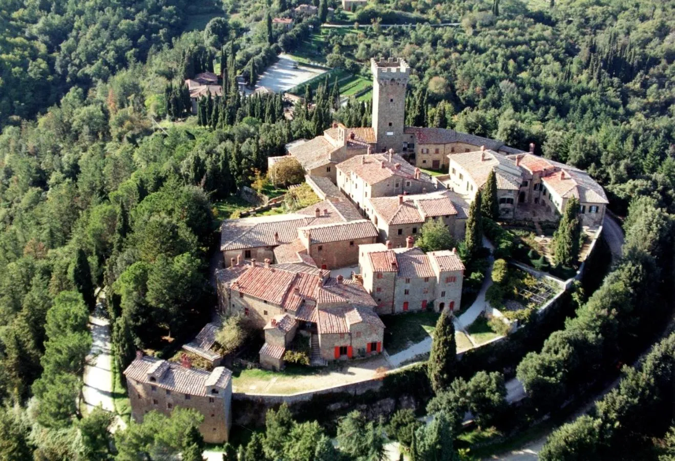 Bird's eye view in Castello Di Gargonza