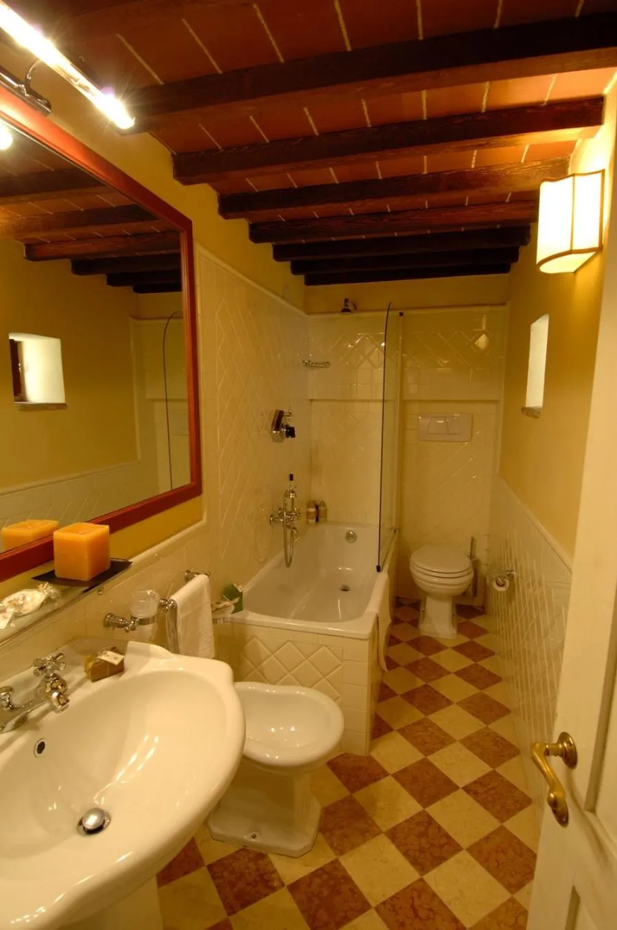 Bathroom in Castello Di Gargonza
