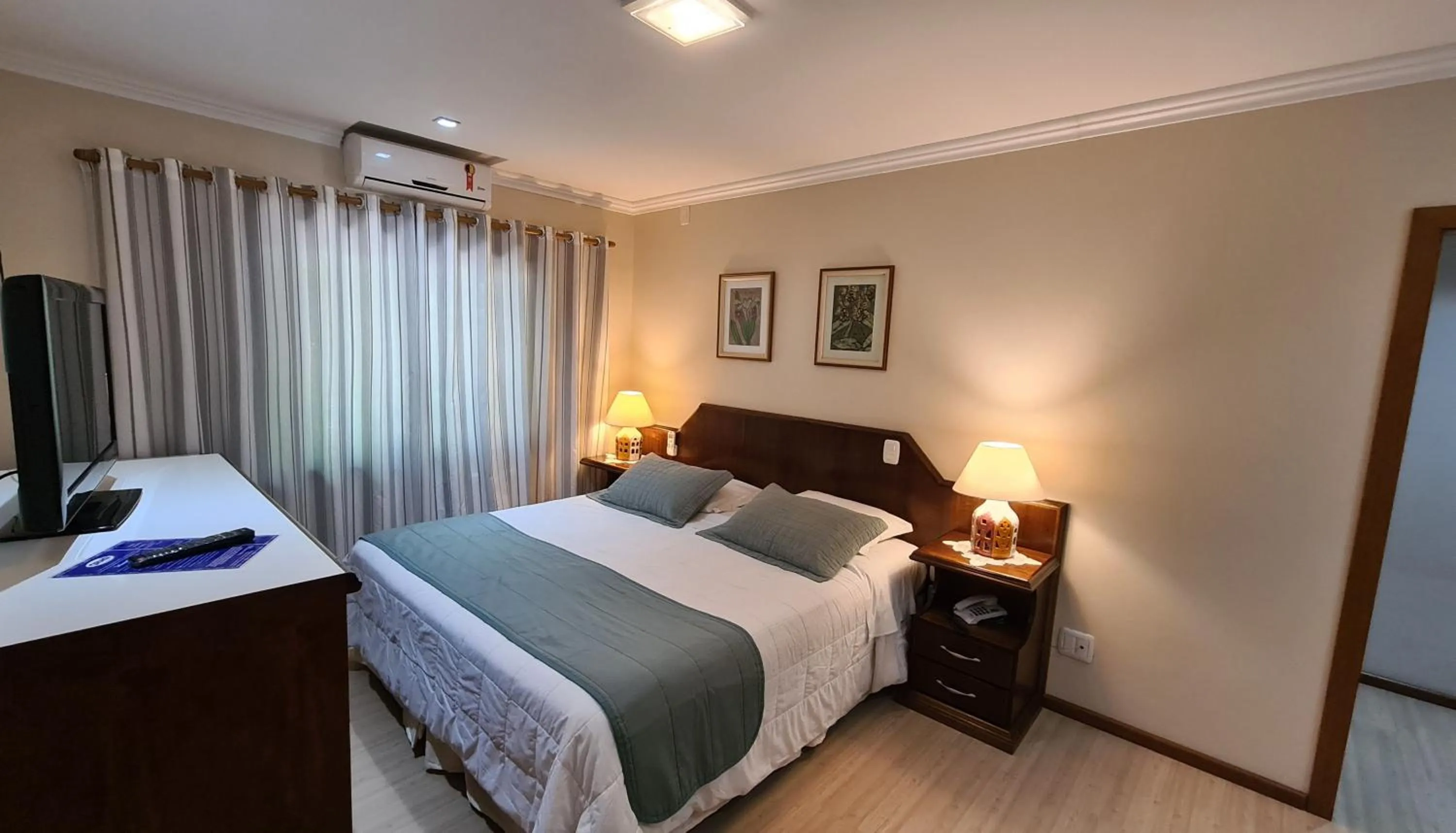 Bed in Hotel Azaleia