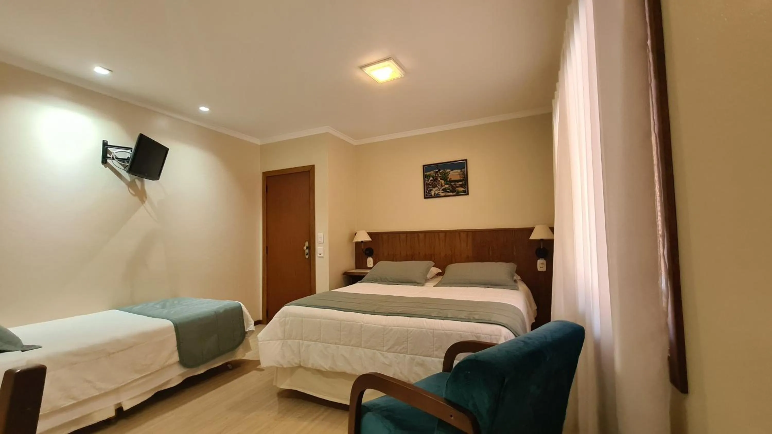 Bed in Hotel Azaleia