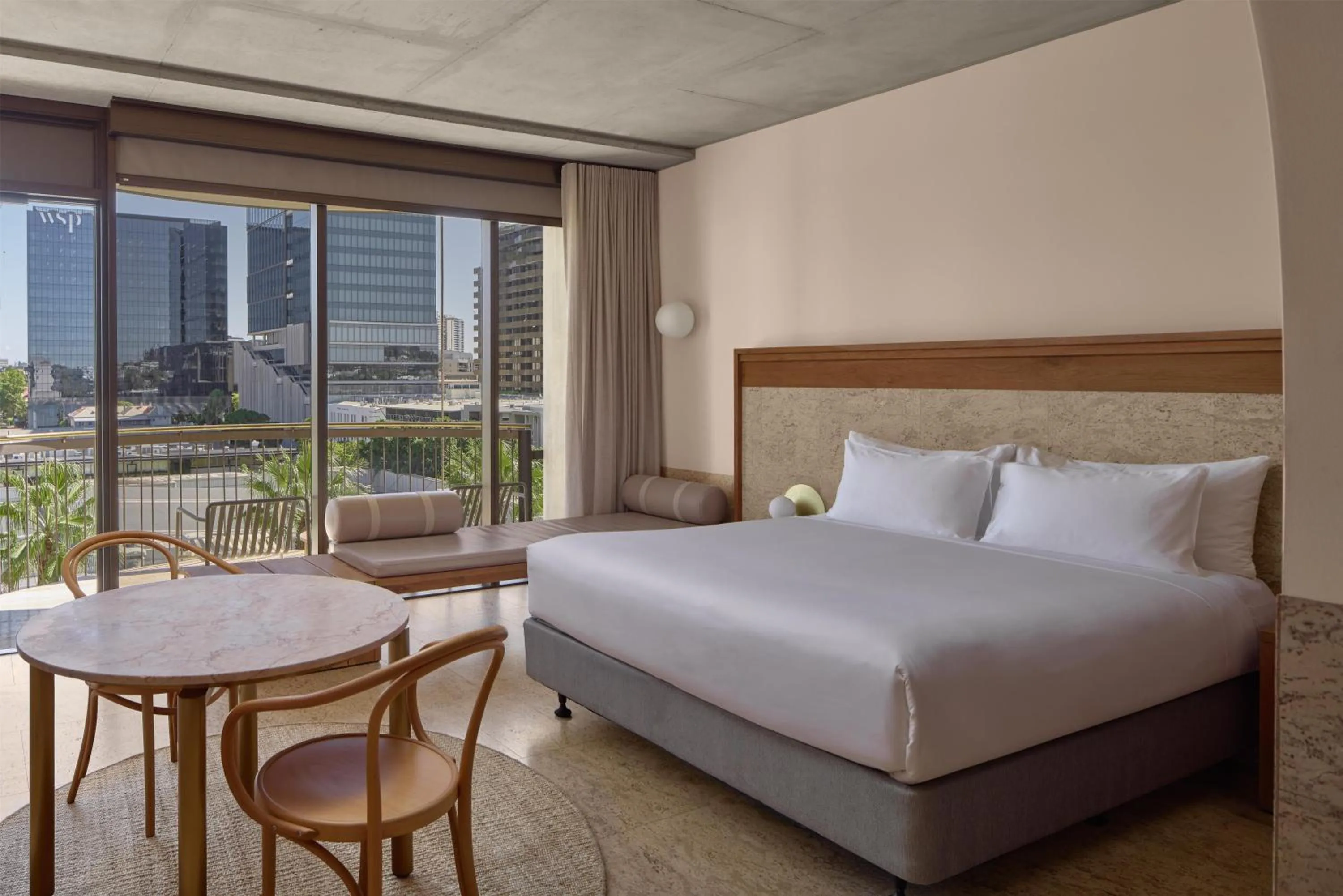 Bedroom, Bed in The Calile Hotel