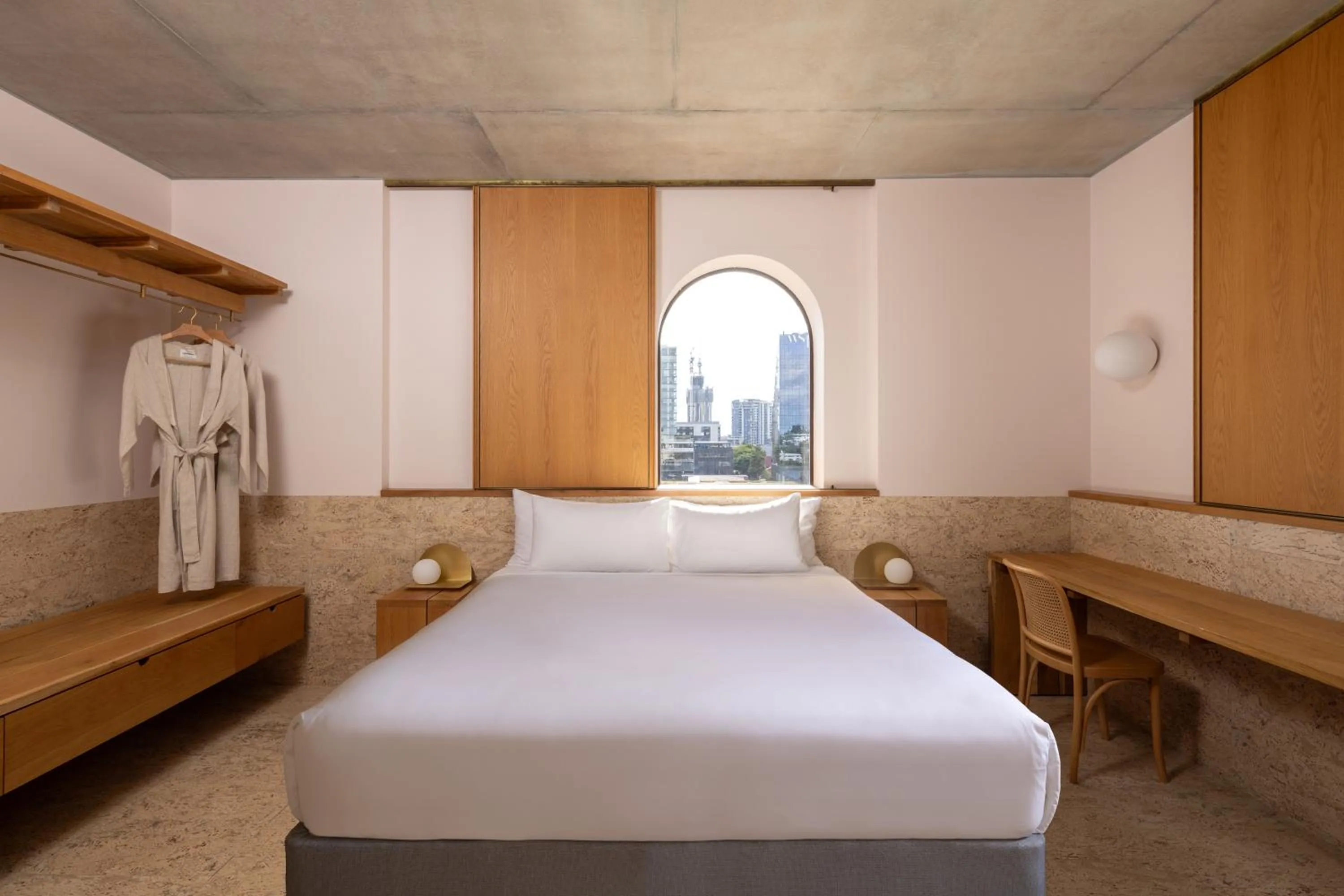 Bed in The Calile Hotel