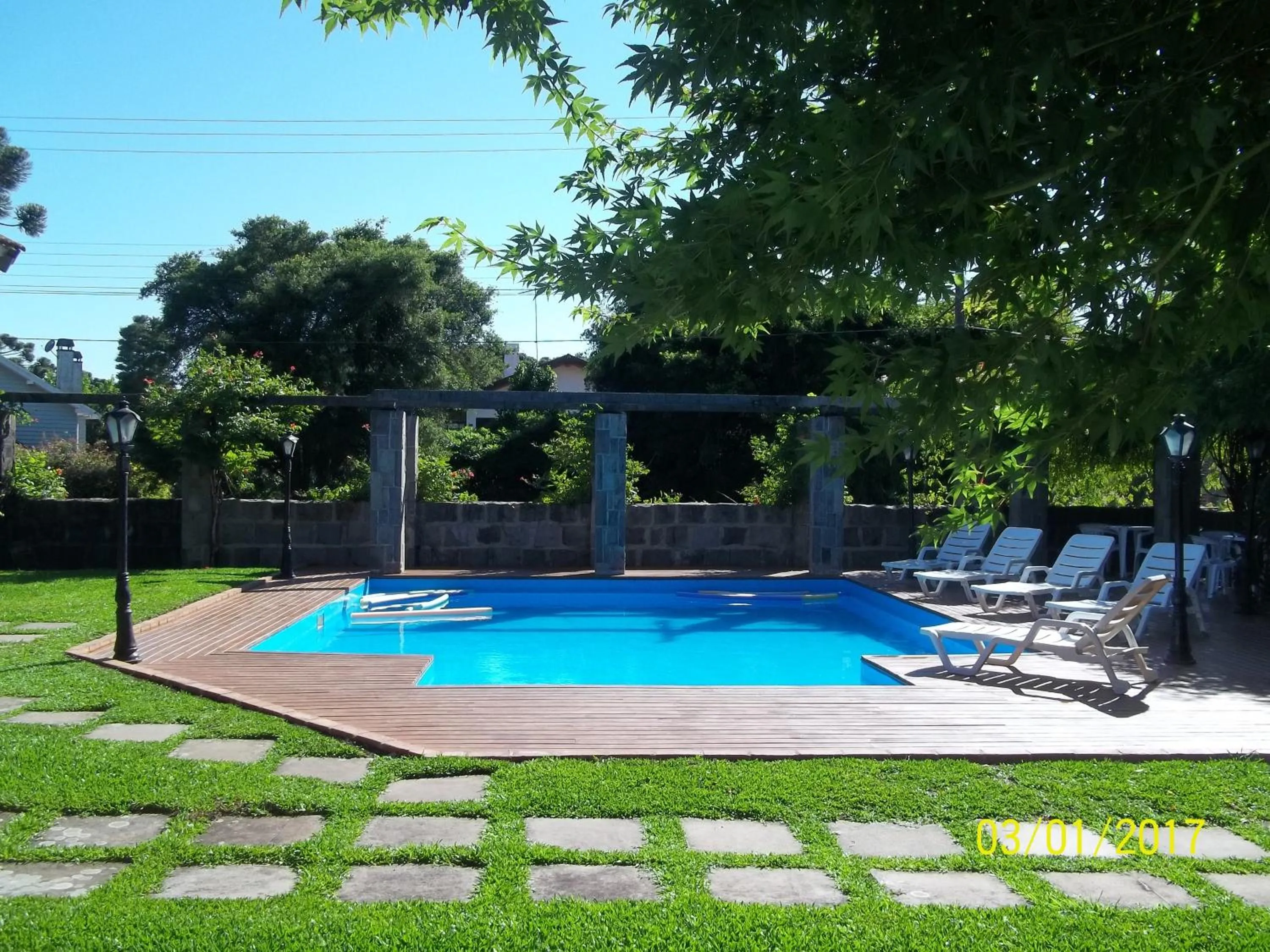 Garden in Pousada Casa Rosa