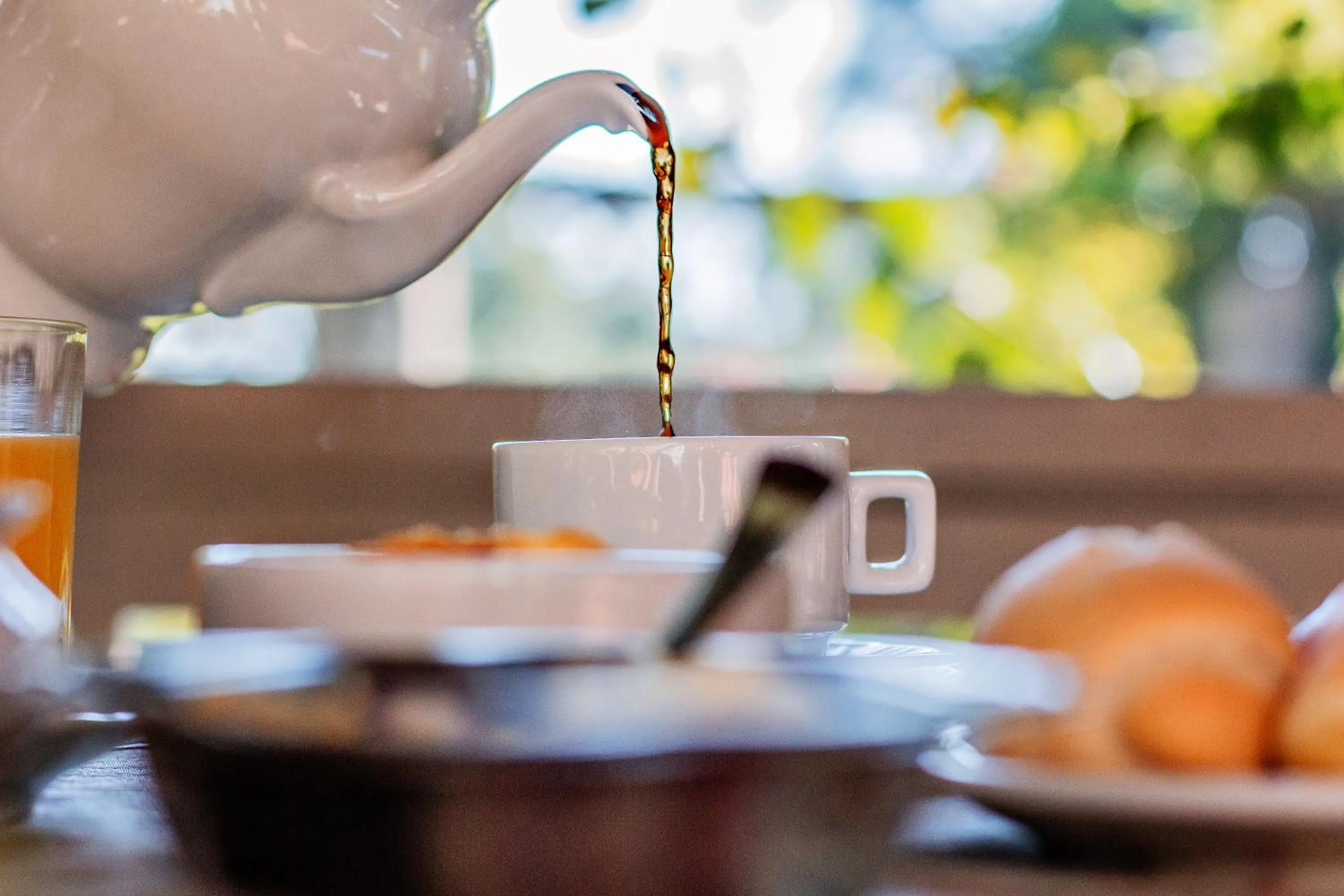 Food and drinks in Pousada Casa Rosa