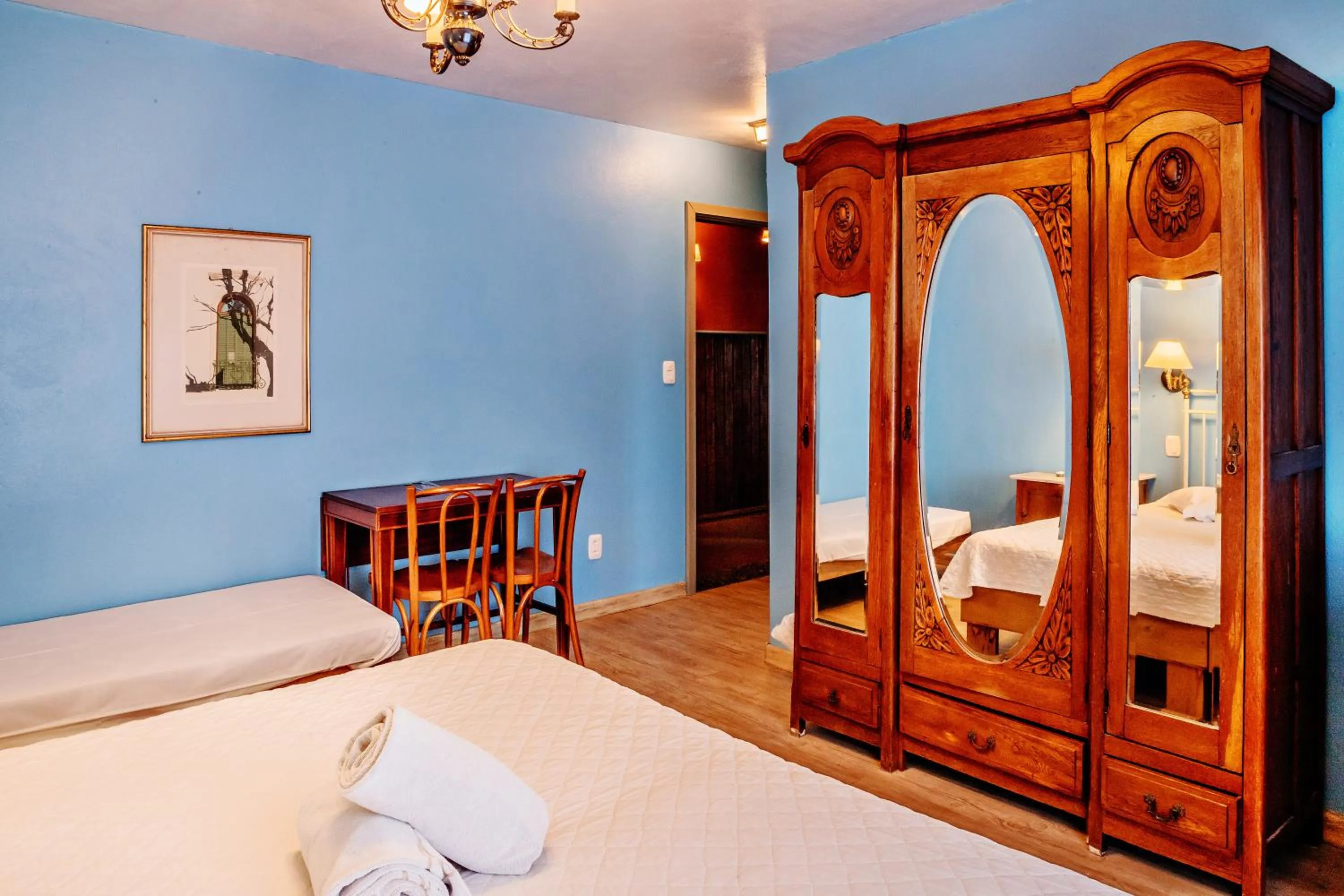 Bedroom, Bed in Pousada Casa Rosa