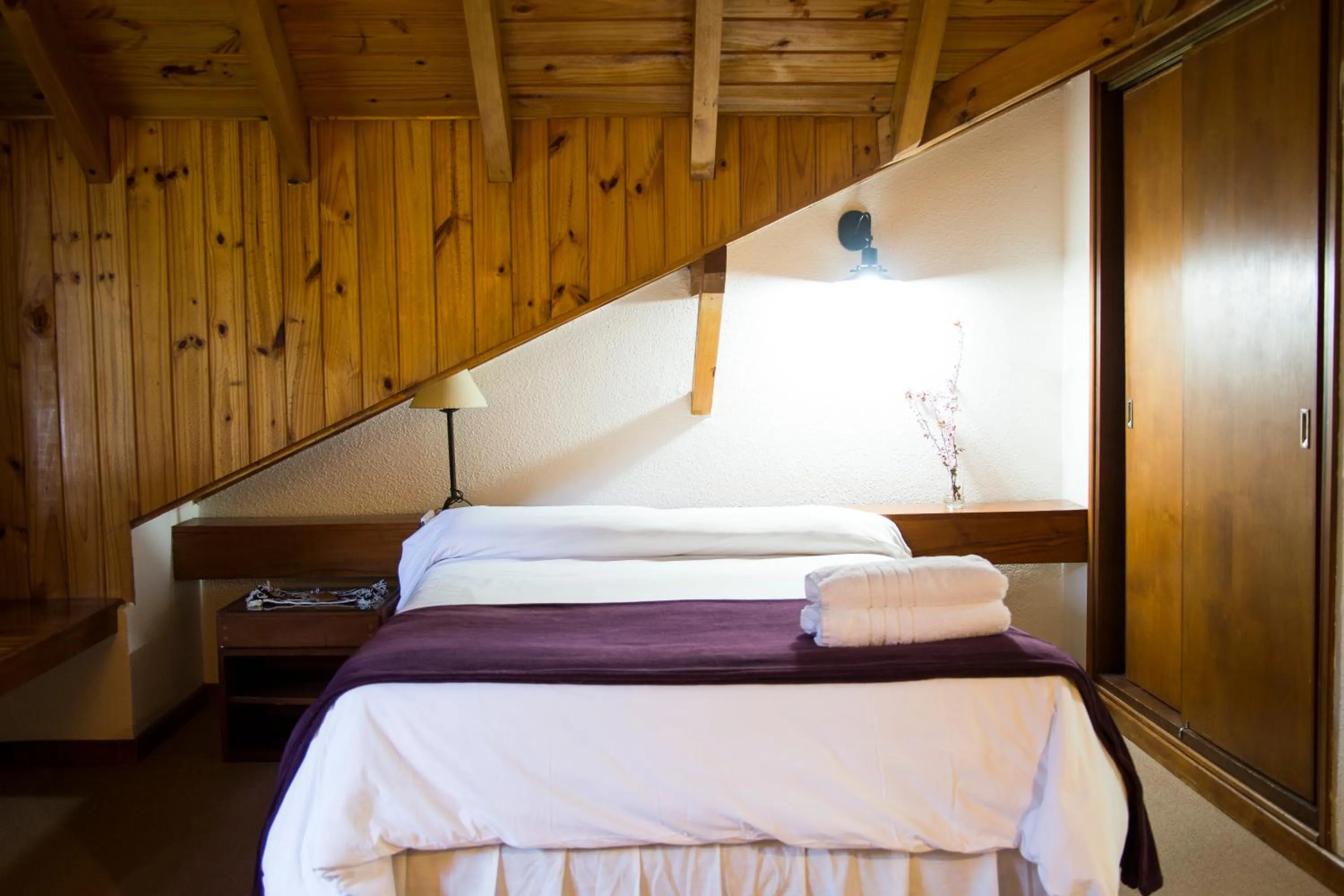 Bed in Rincón de los Andes Resort
