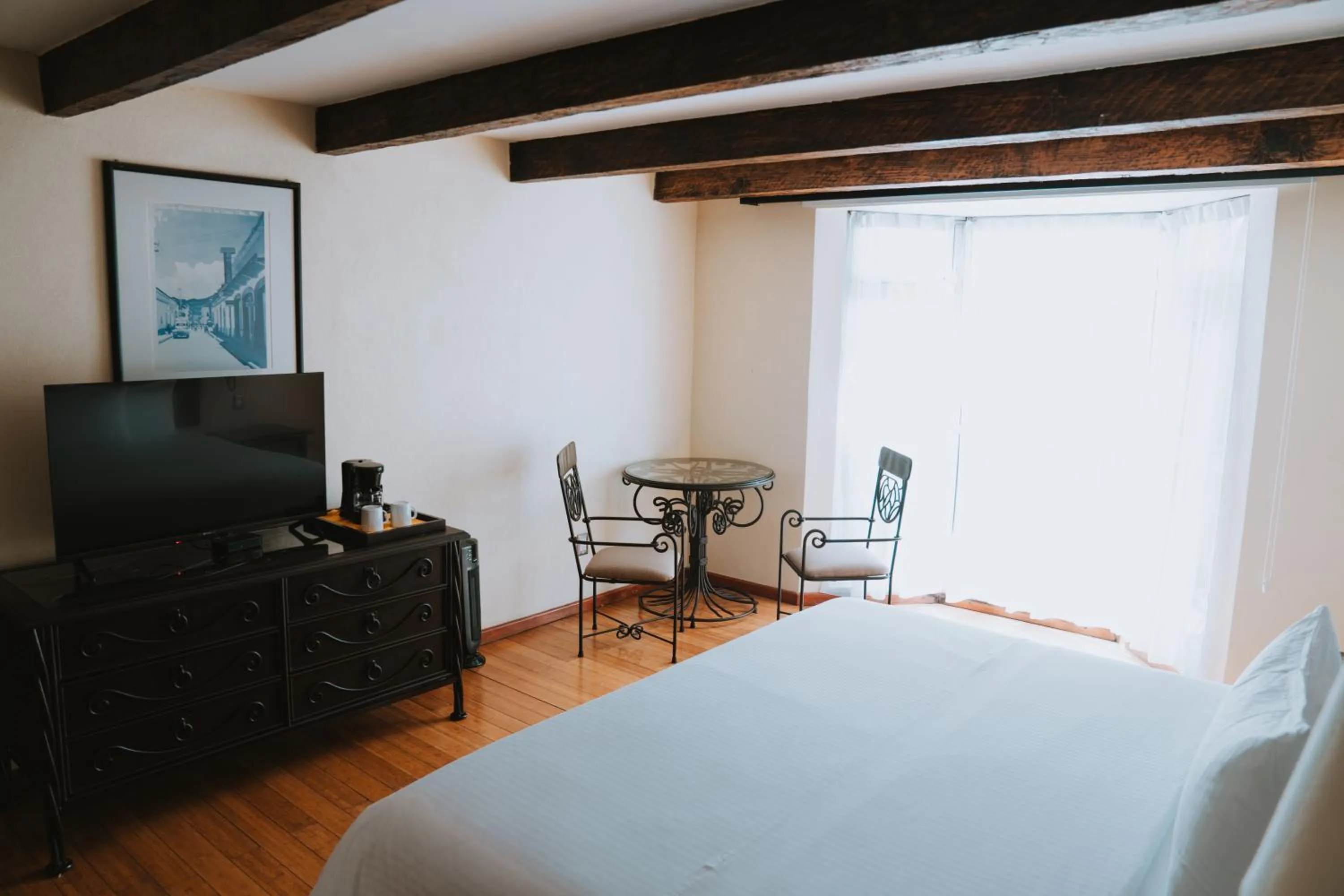 Bedroom, Bed in Hotel Villa Mercedes San Cristobal