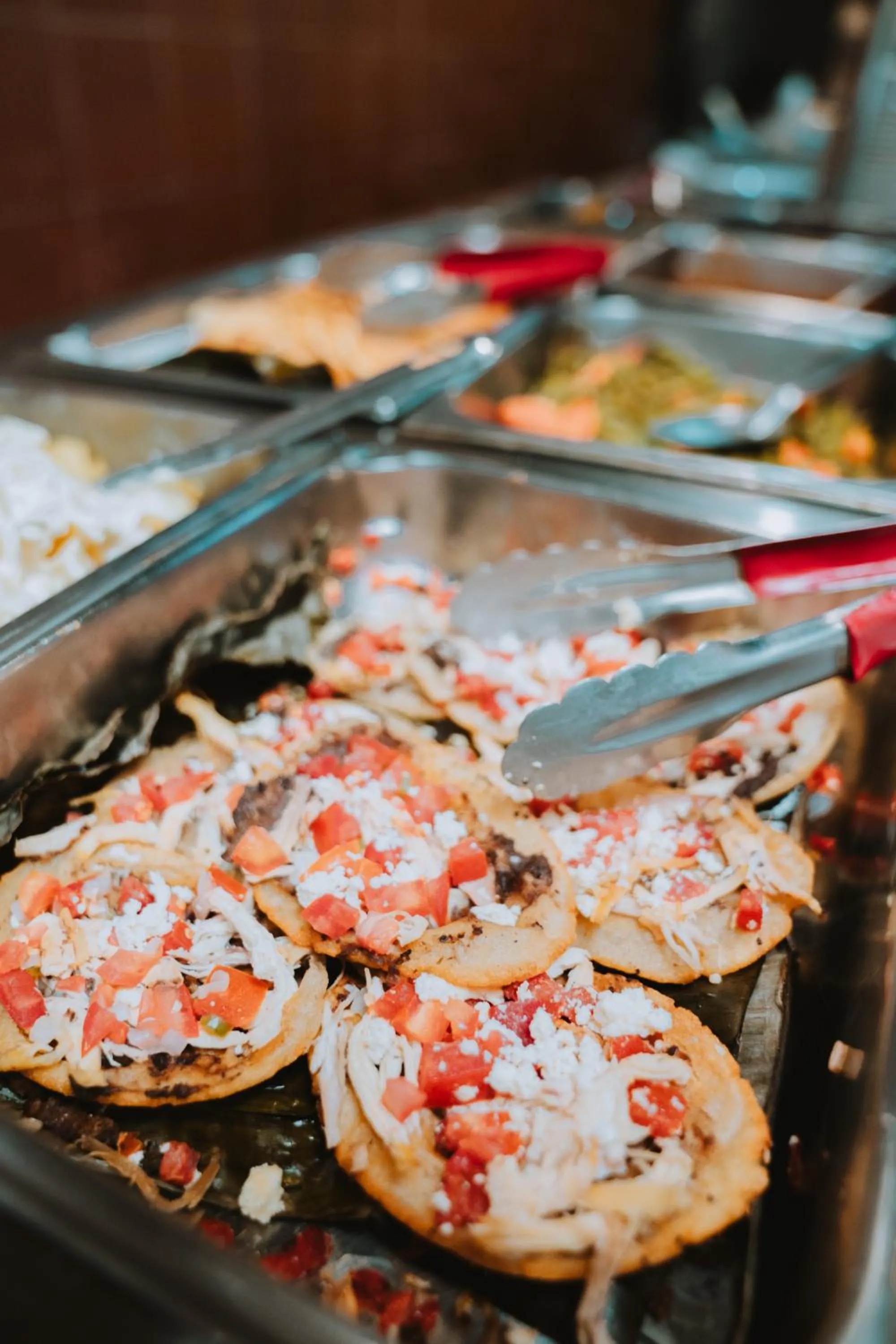 Buffet breakfast in Hotel Villa Mercedes San Cristobal