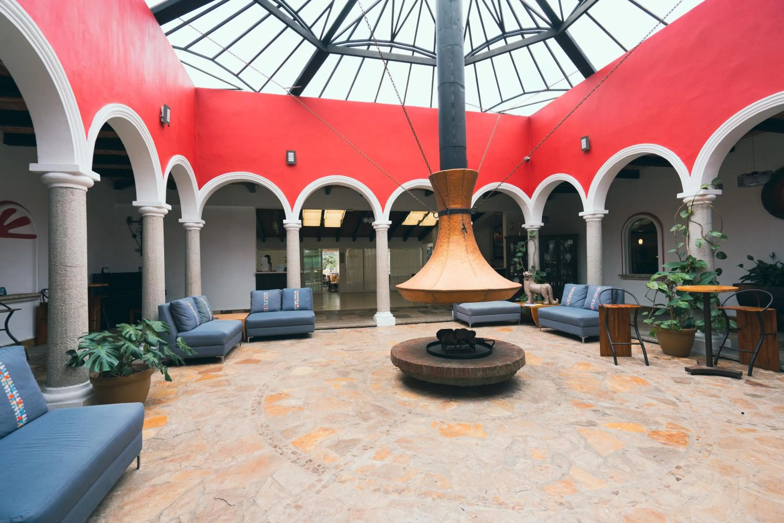 Property building in Hotel Villa Mercedes San Cristobal