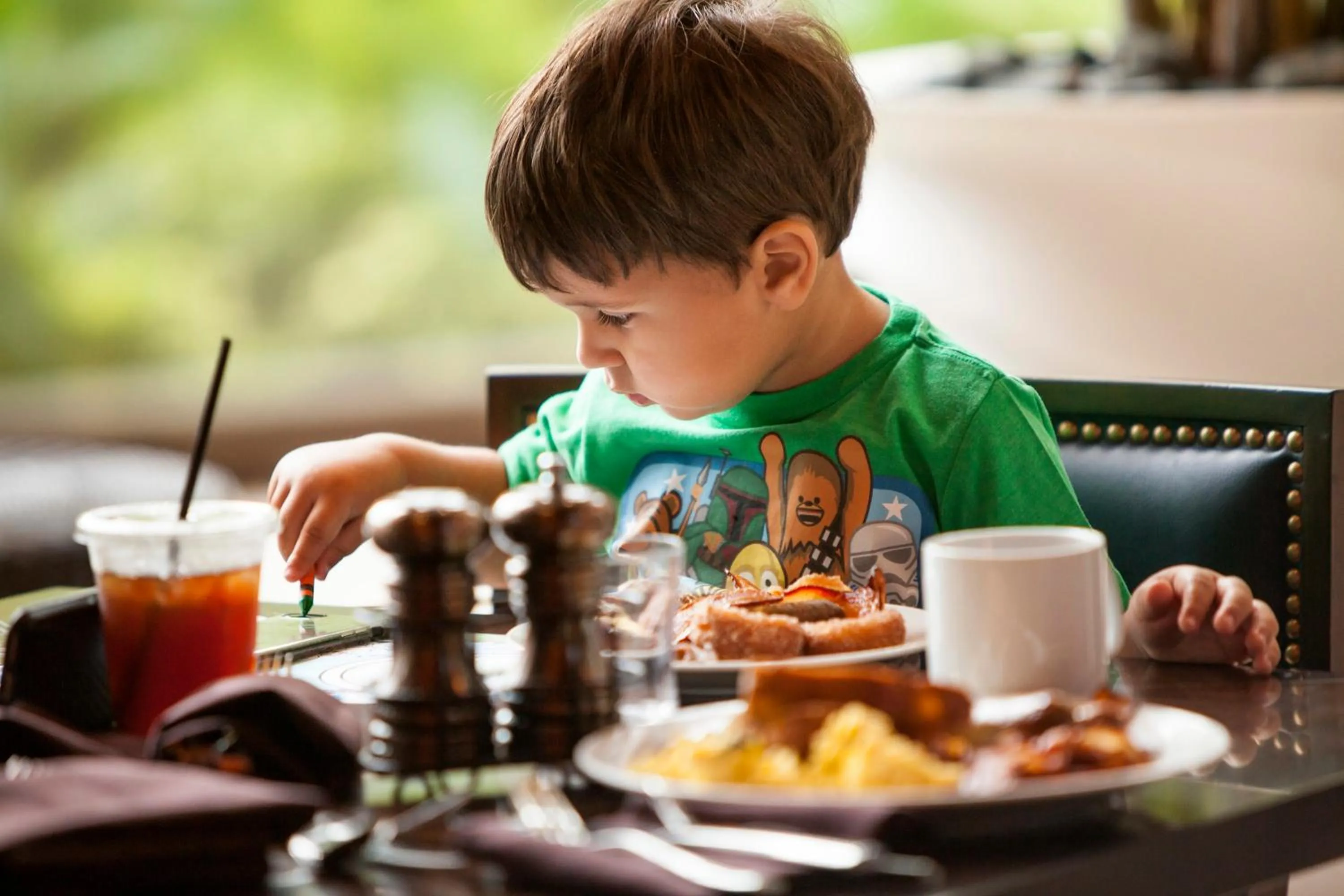 American breakfast in Wyndham Grand Orlando Resort Bonnet Creek