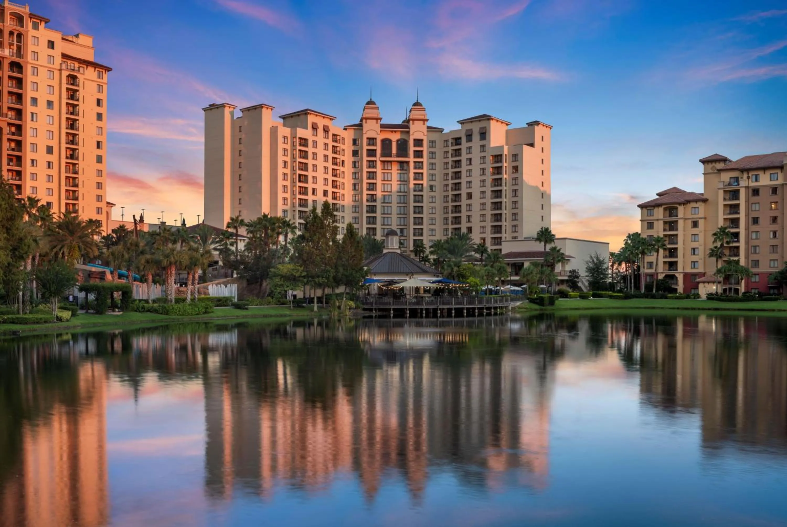 Property building in Wyndham Grand Orlando Resort Bonnet Creek