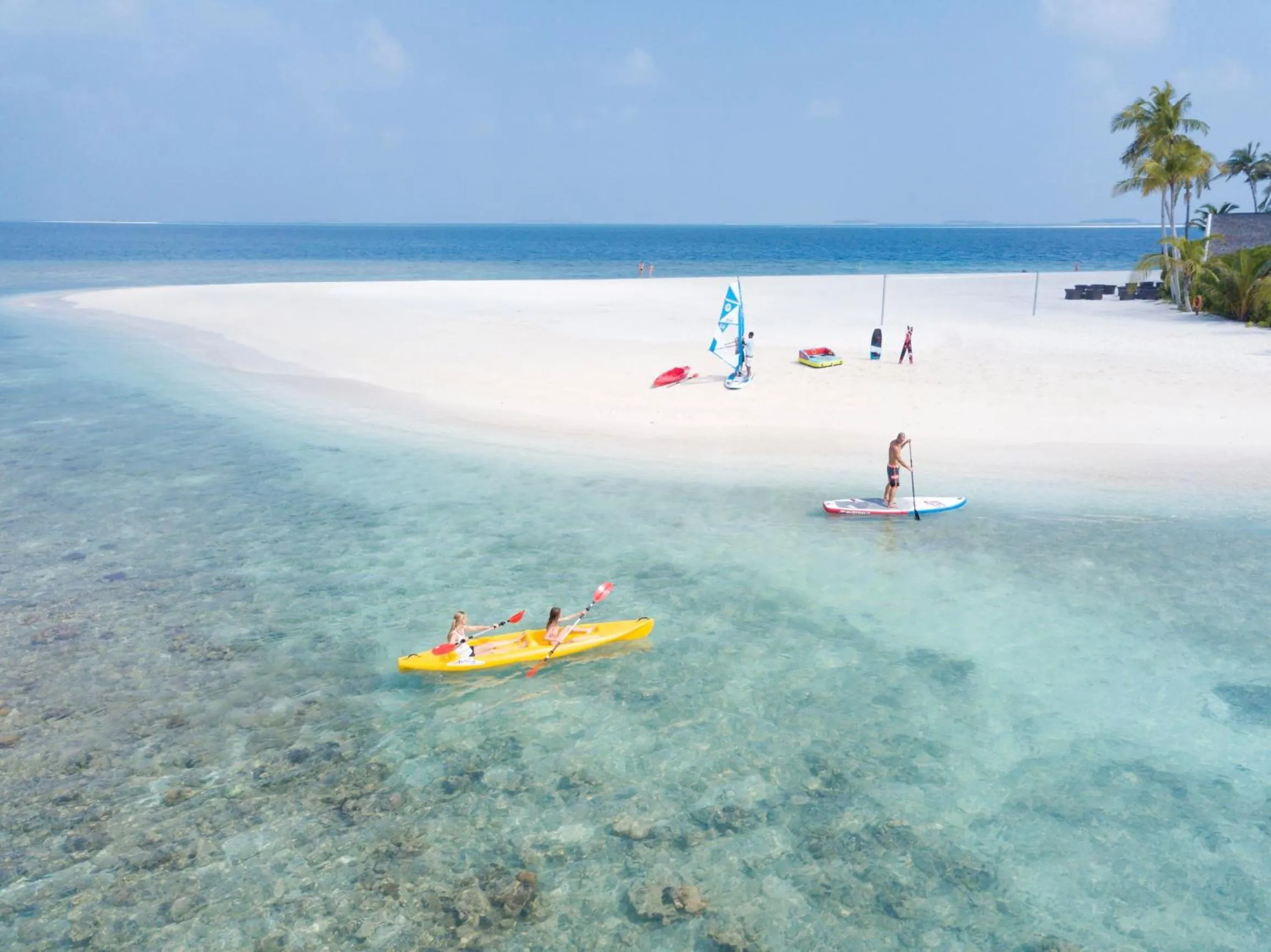 Canoeing in Dreamland Maldives Resort