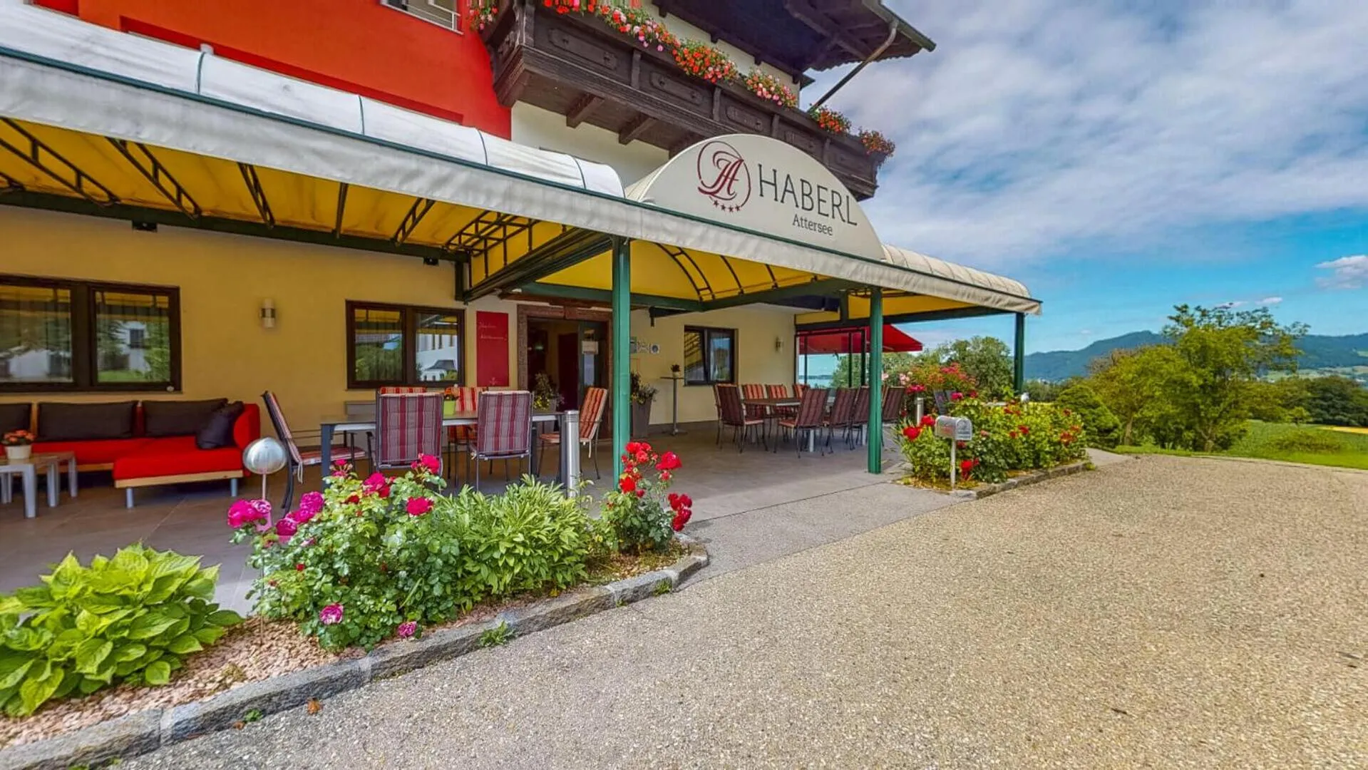 Property building in Hotel Haberl - Attersee