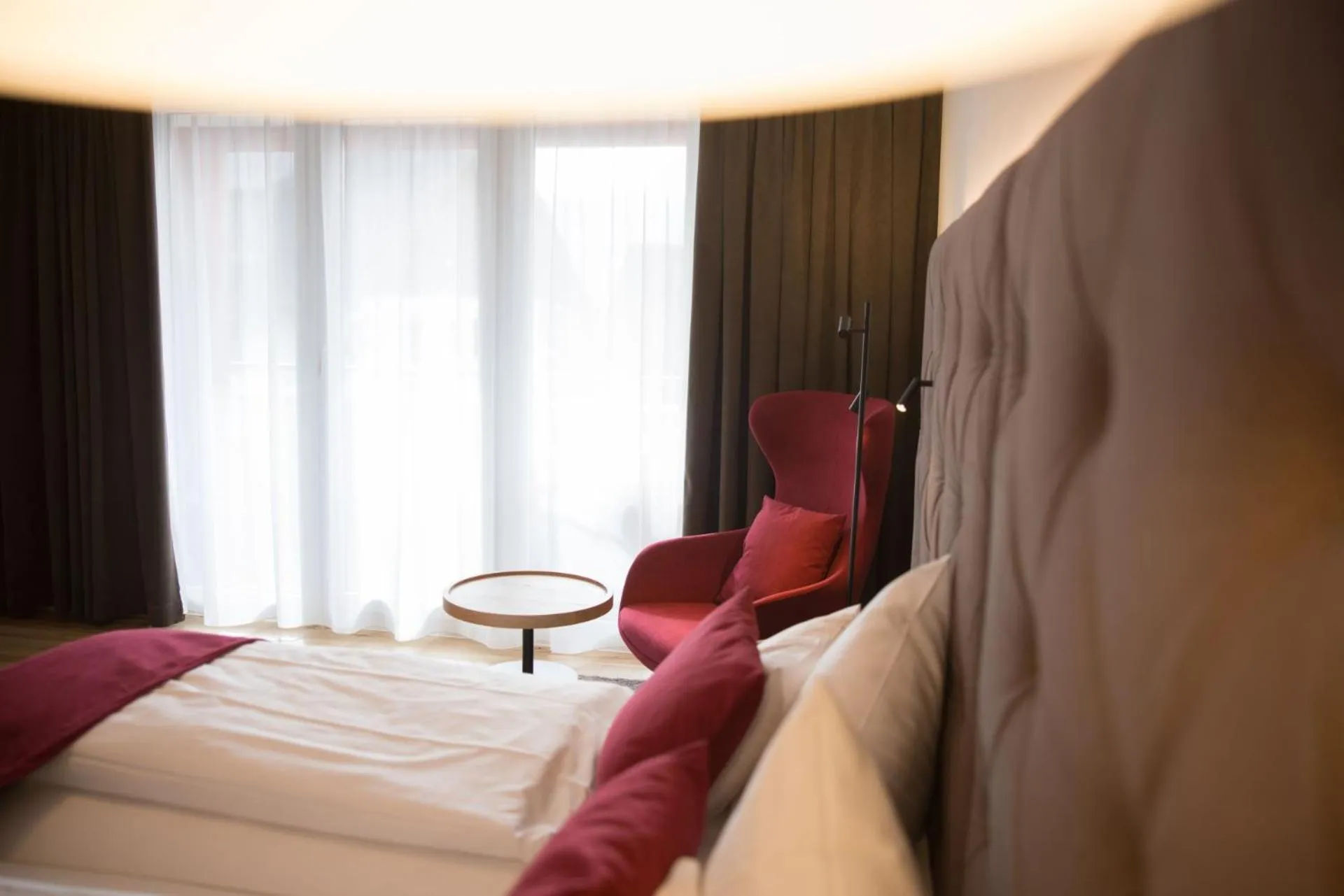 Decorative detail, Bed in Hotel Haberl - Attersee