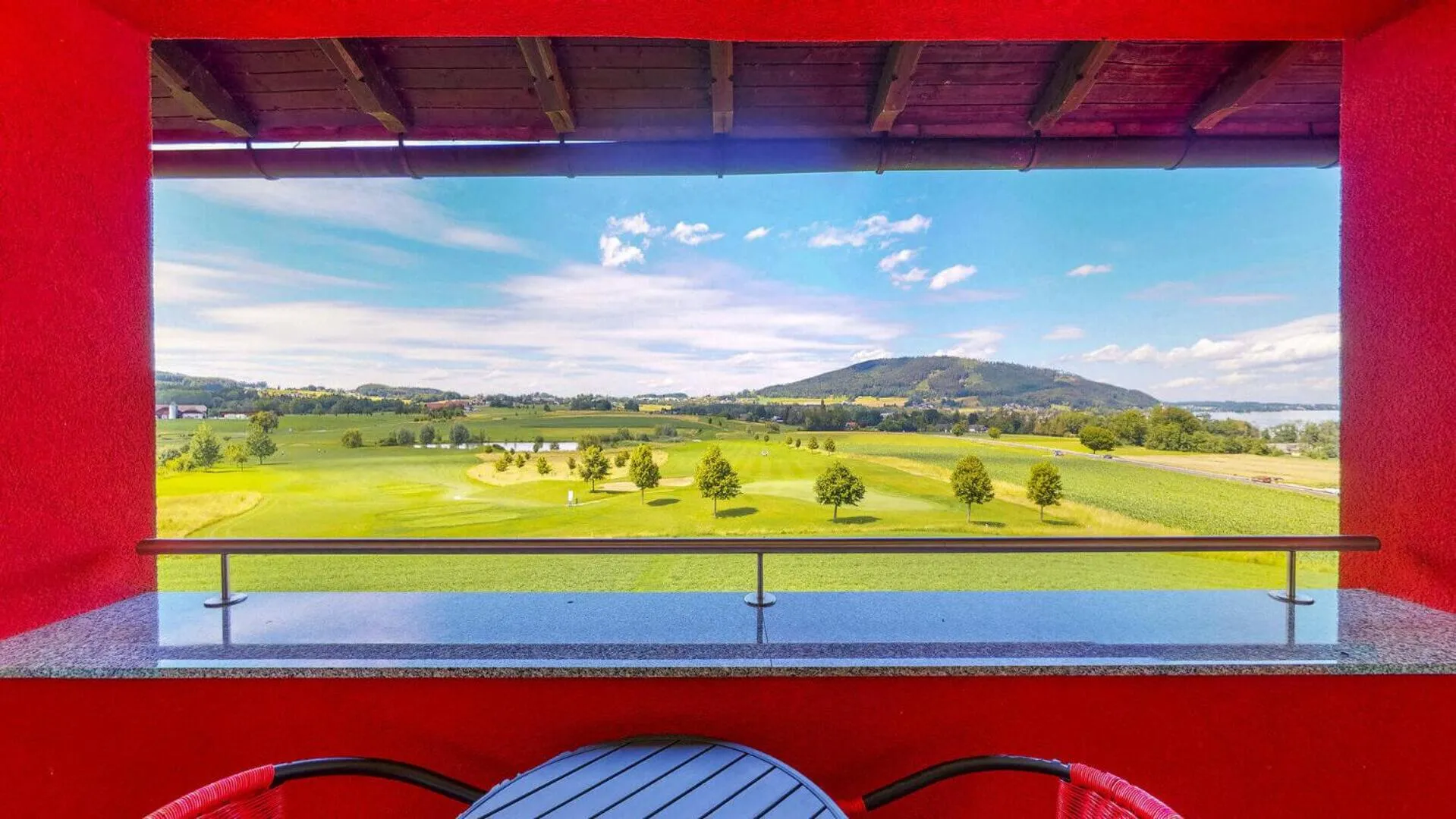 Golfcourse in Hotel Haberl - Attersee