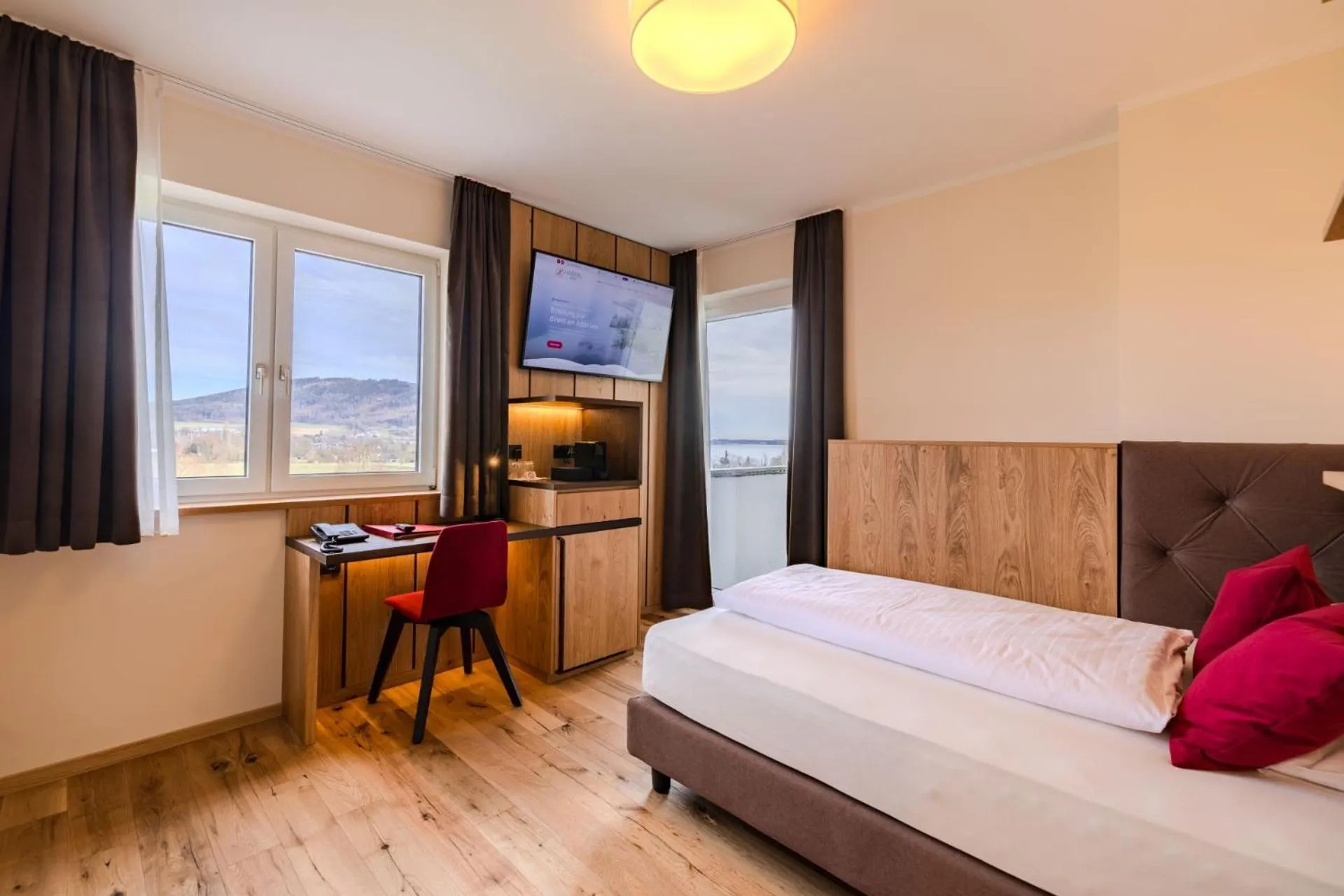 Bed in Hotel Haberl - Attersee