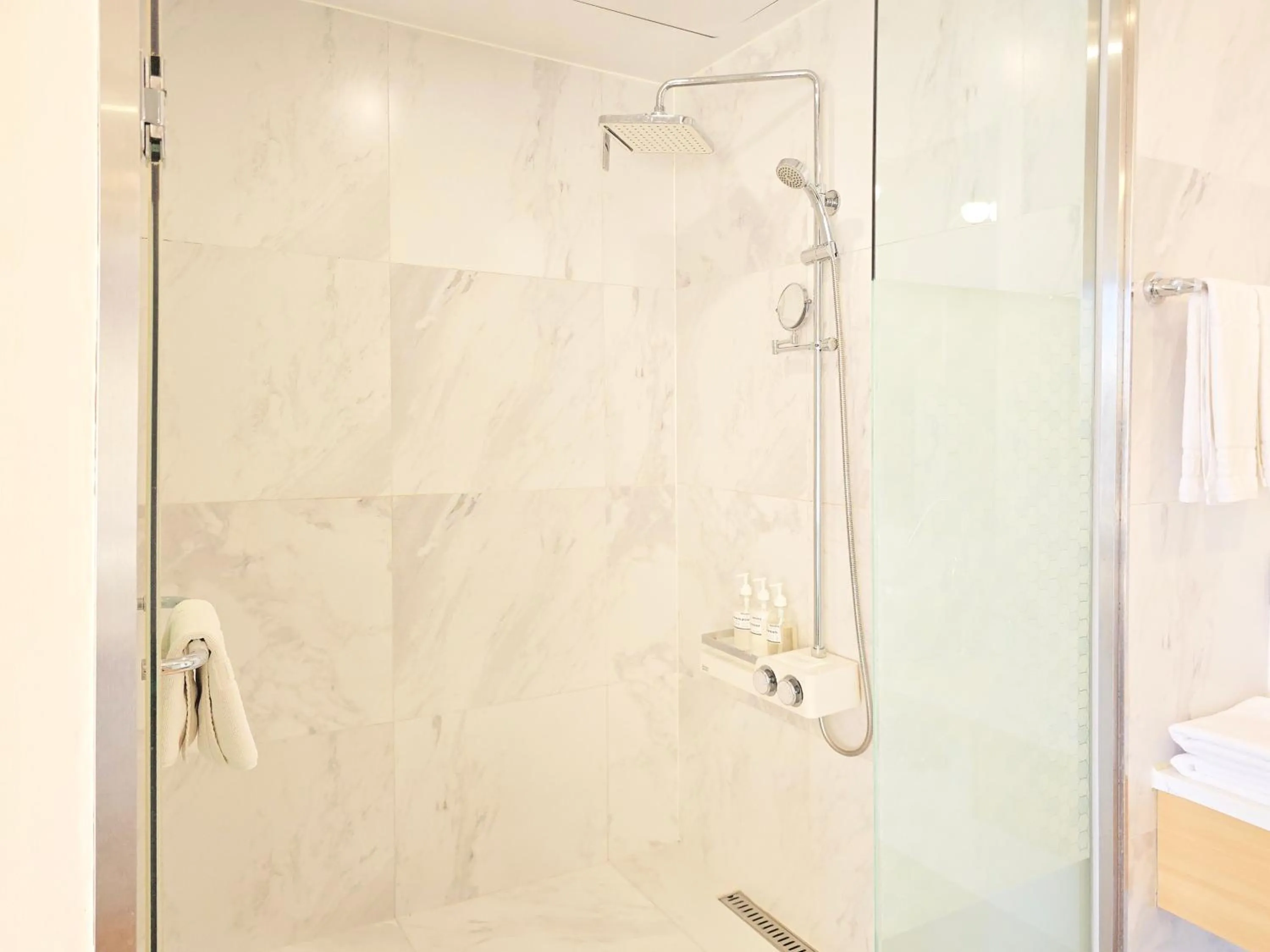 Shower in JK Blossom Hotel