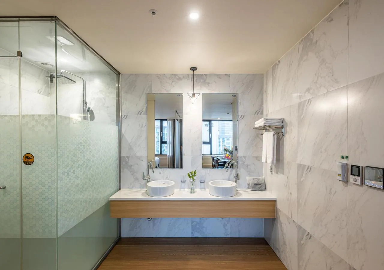 Bathroom in JK Blossom Hotel