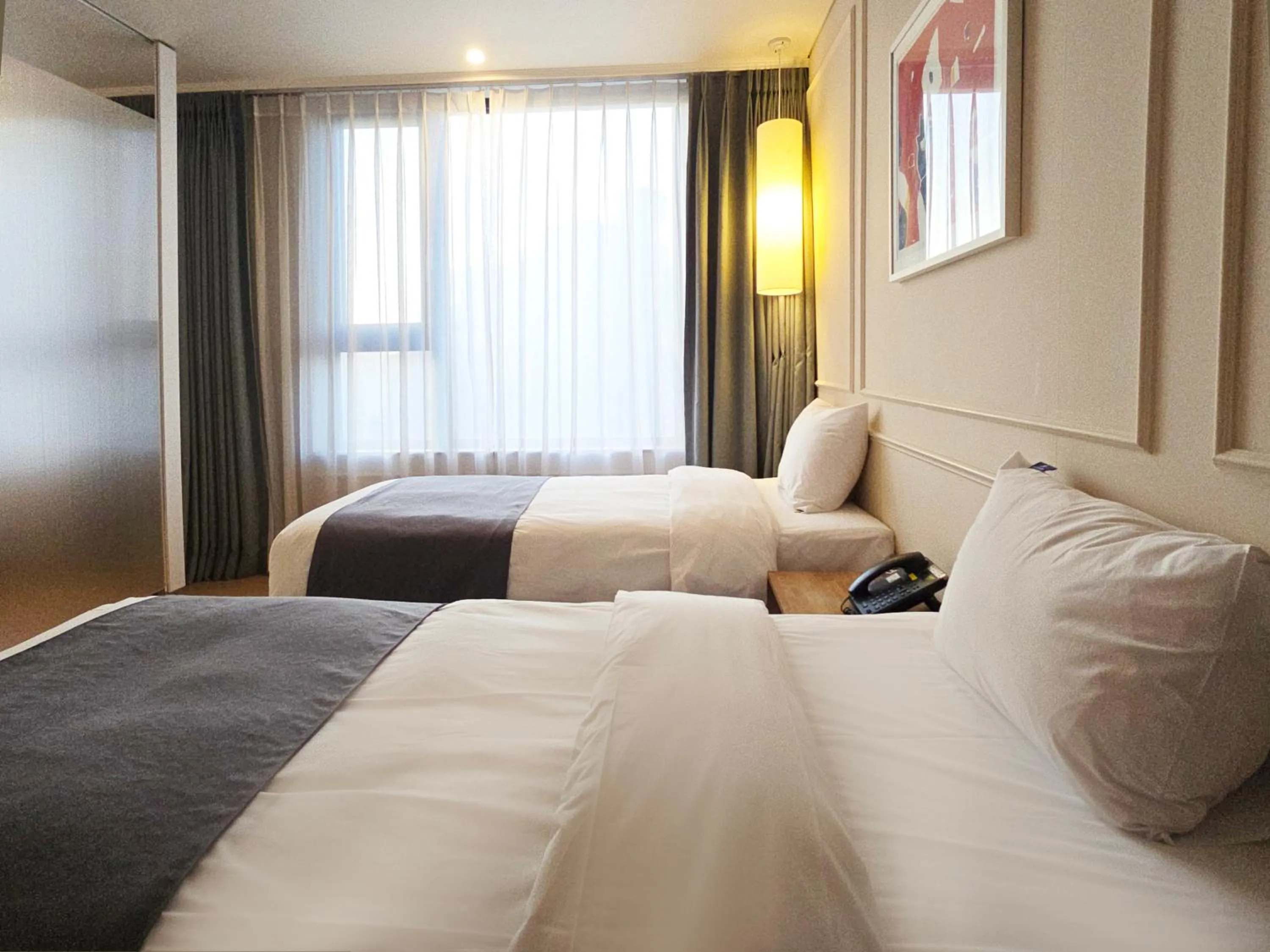 Bedroom, Bed in JK Blossom Hotel