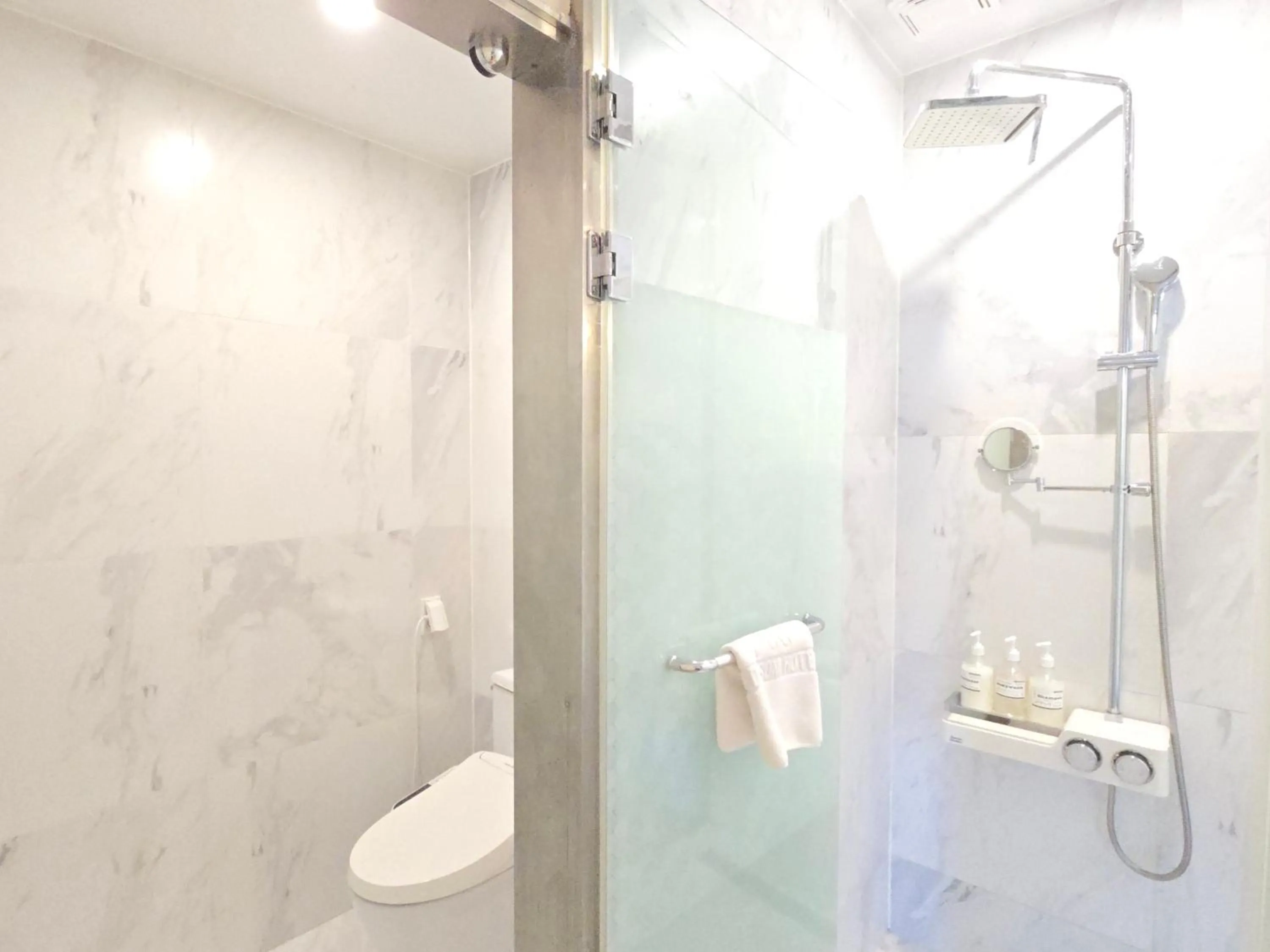 Shower in JK Blossom Hotel