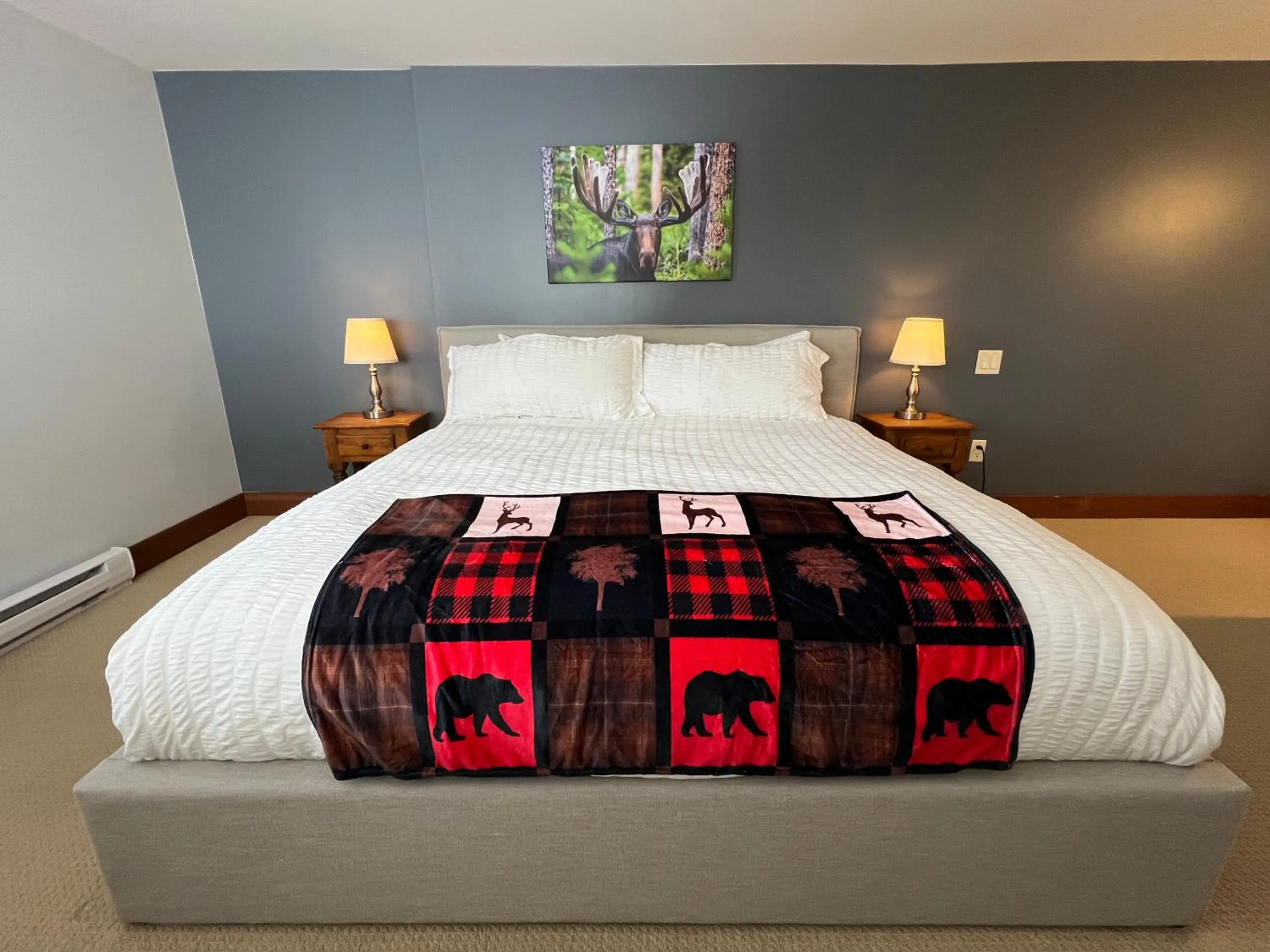 Bed in Winston Lodge