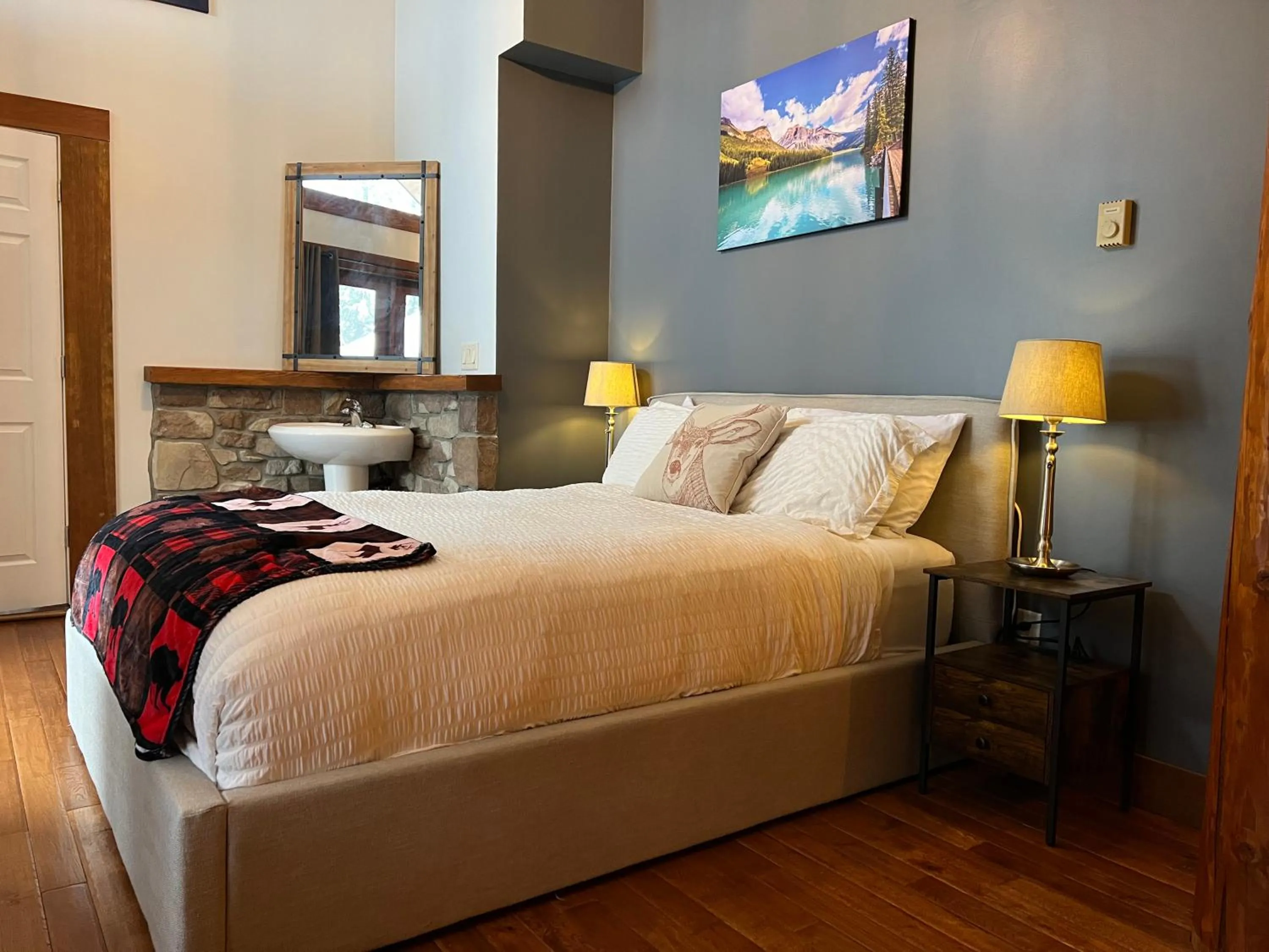 Bed in Winston Lodge