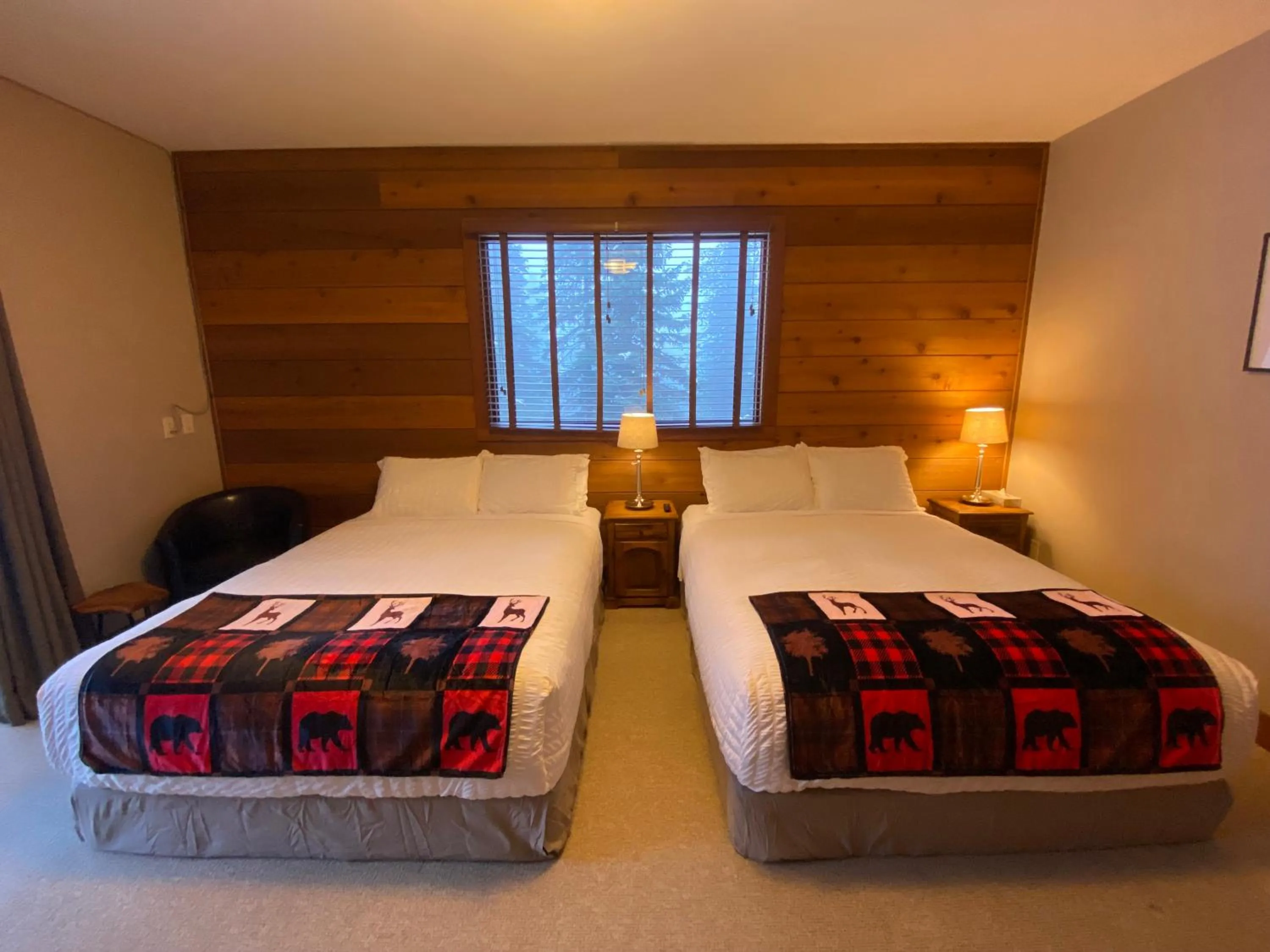 Bed in Winston Lodge