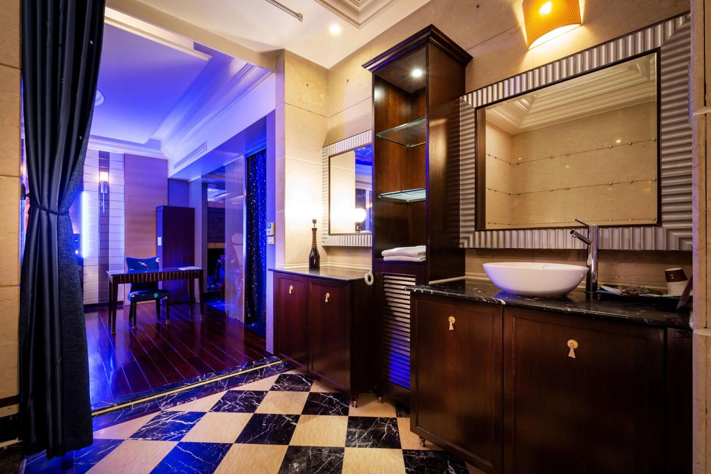 Bathroom in 國妃鷹堡時尚健康館King & Princess Motel