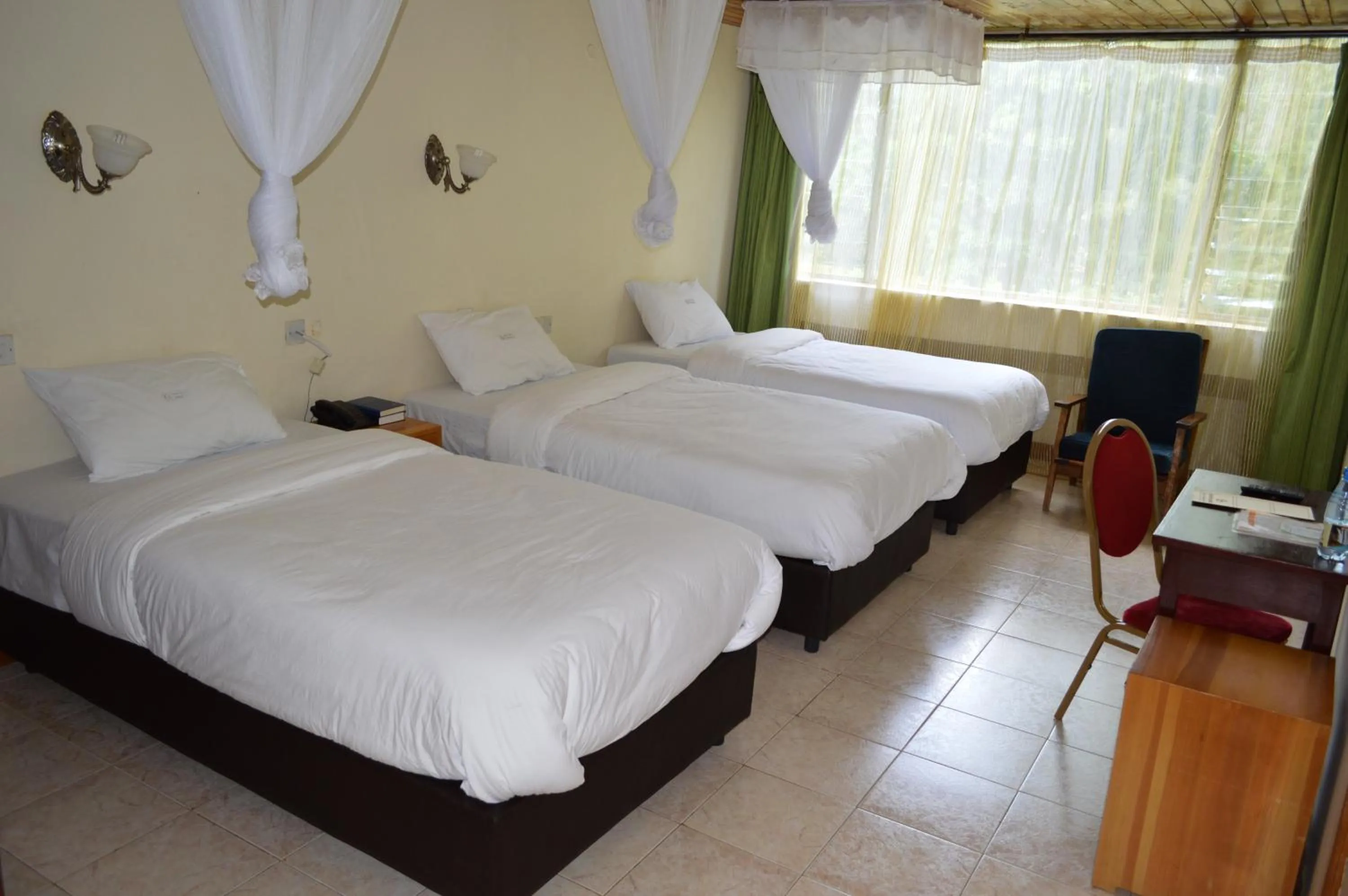Bed in Golf Hotel Kakamega