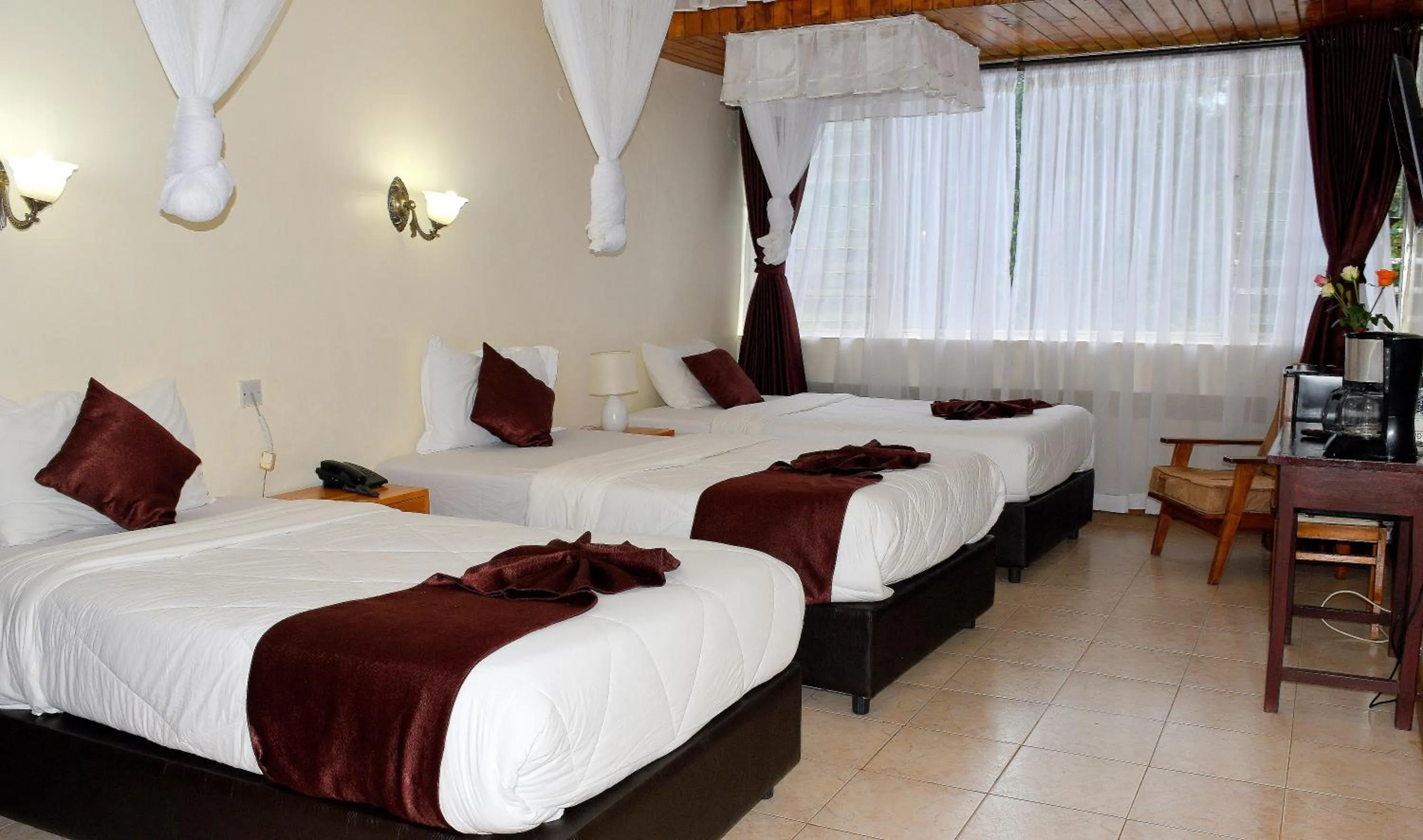 Bed in Golf Hotel Kakamega